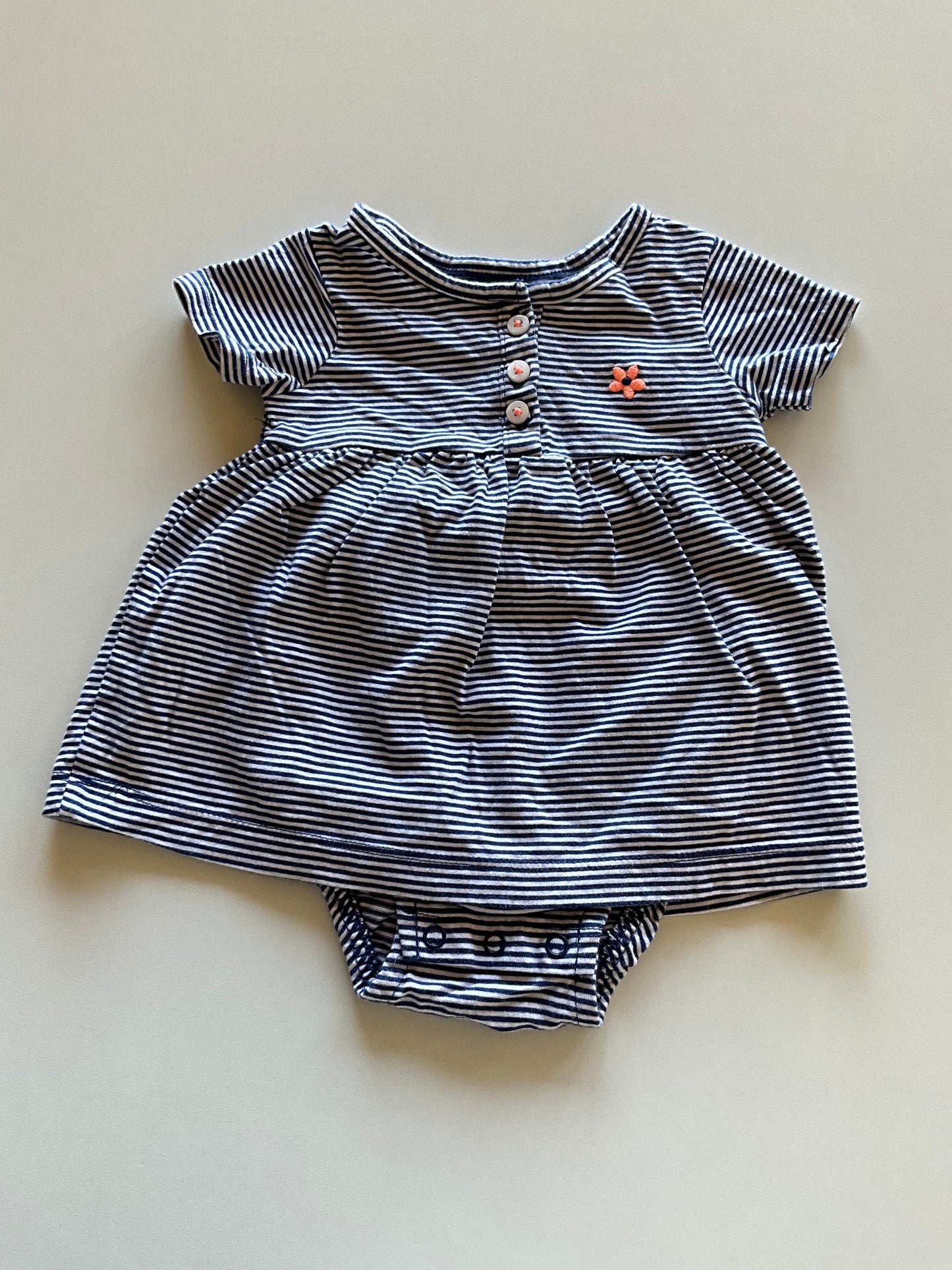 Striped Dress/Onesie