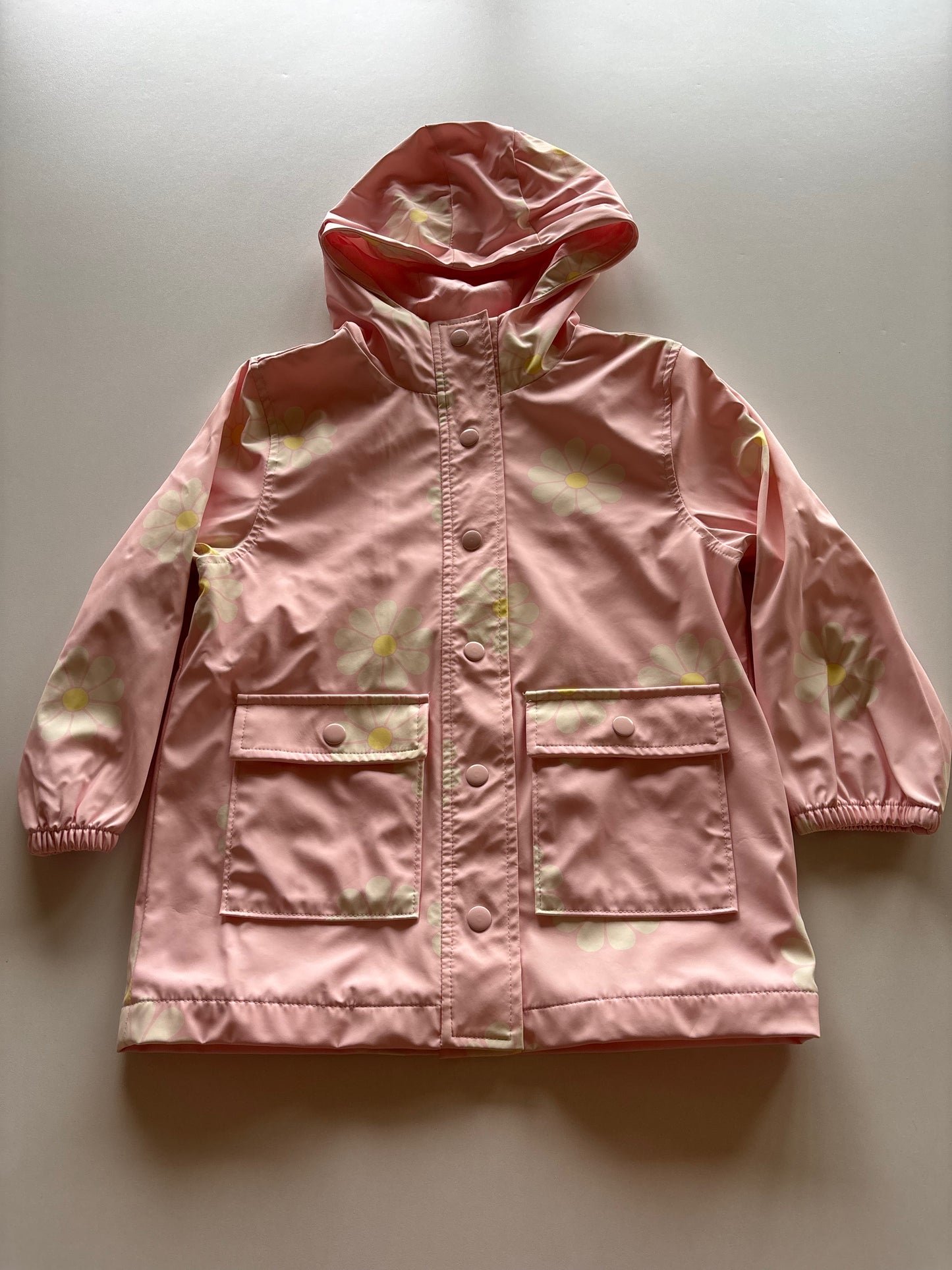 Pink Daisy Rain Jacket