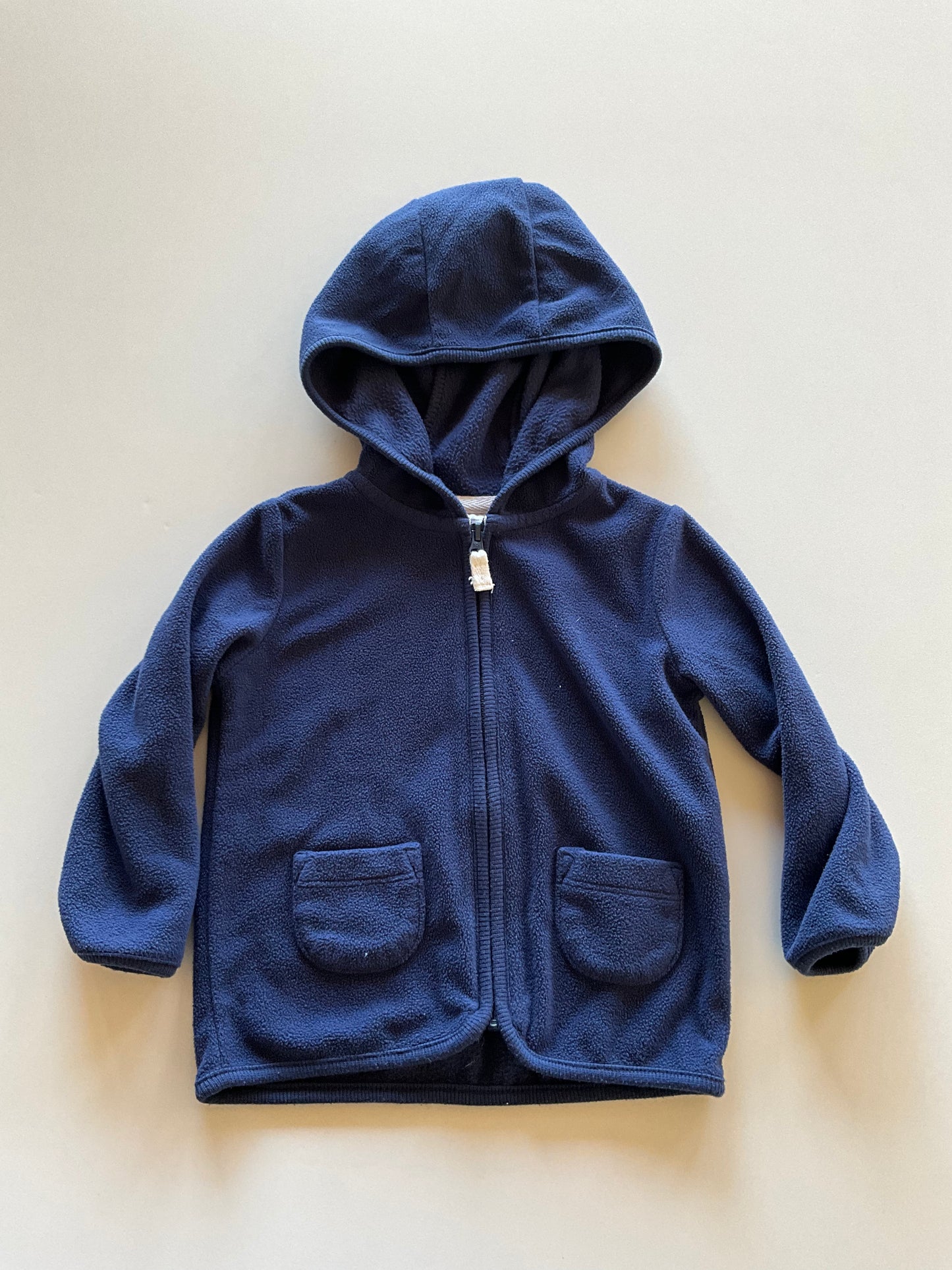 Blue Fleece Zip Up