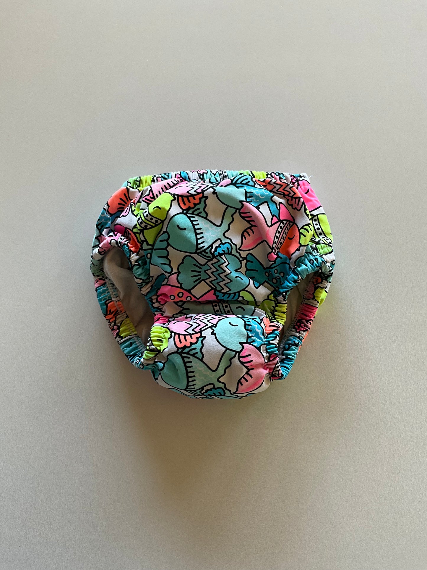 Fish Swim Diaper