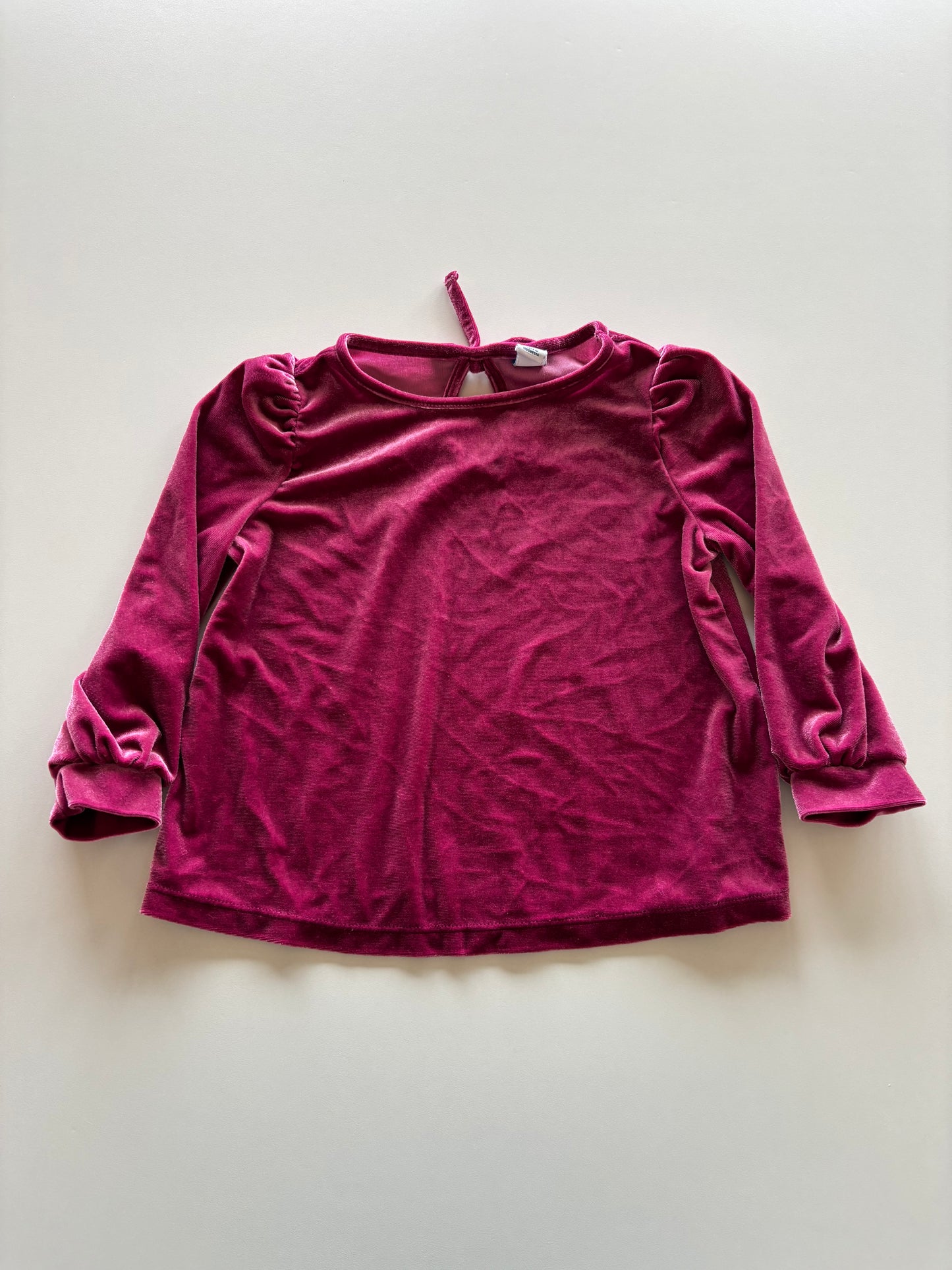 Purple Velour Shirt