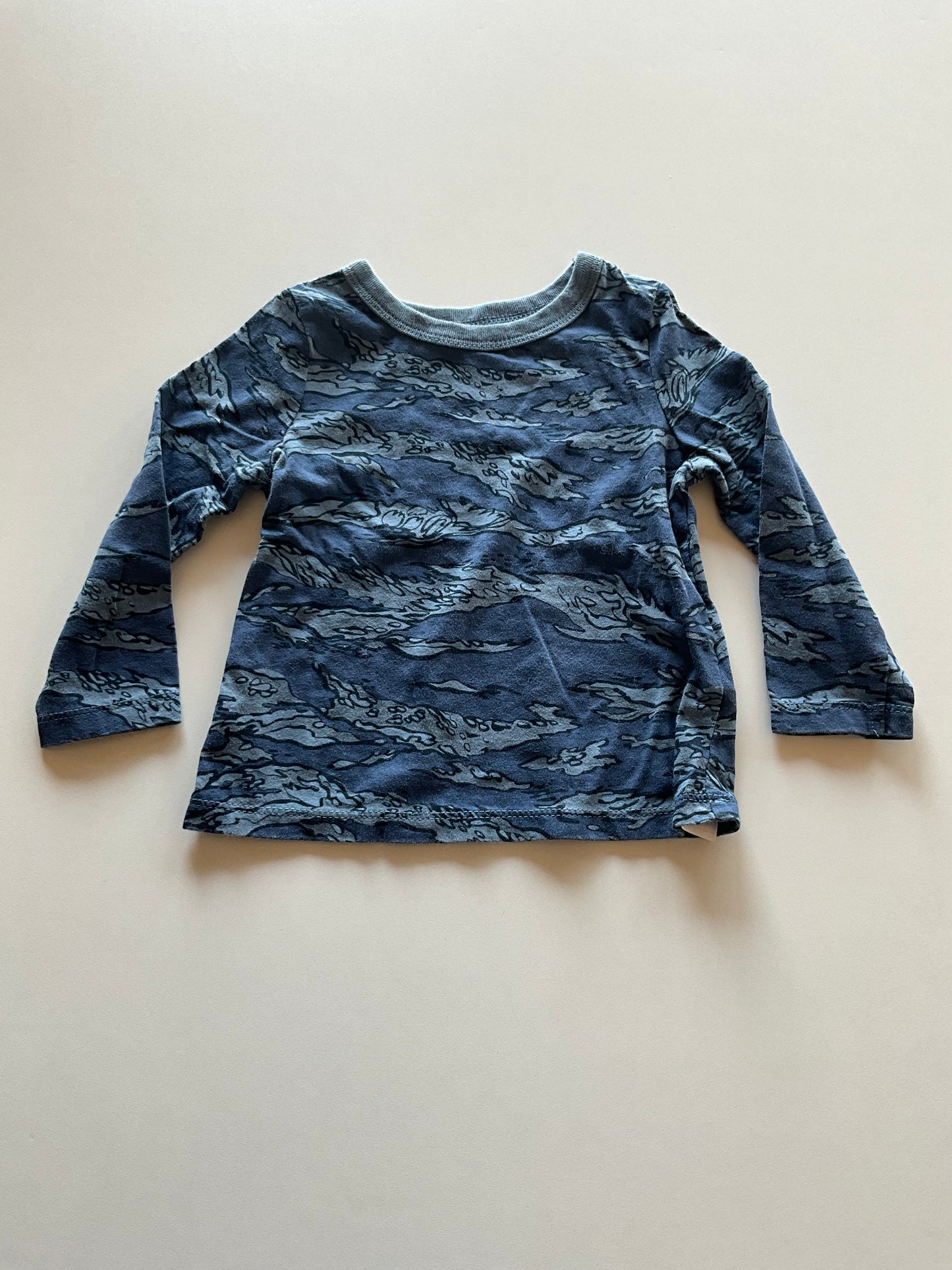 Blue Patterned Shirt