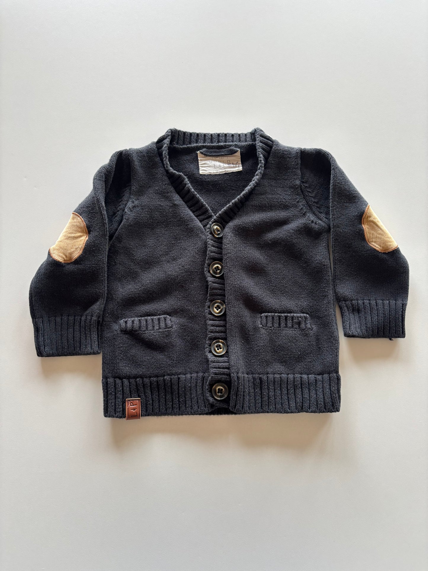 Black Button Up Cardigan