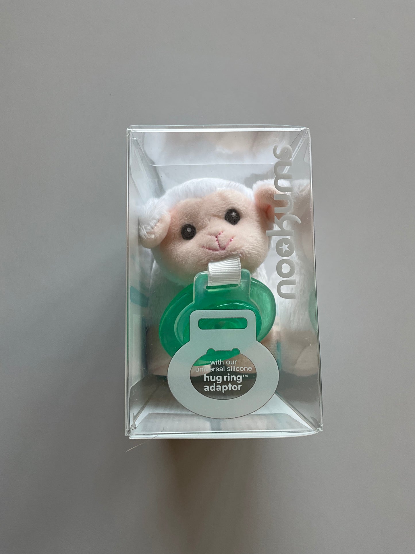BNIB Sheep Paci-Plushie