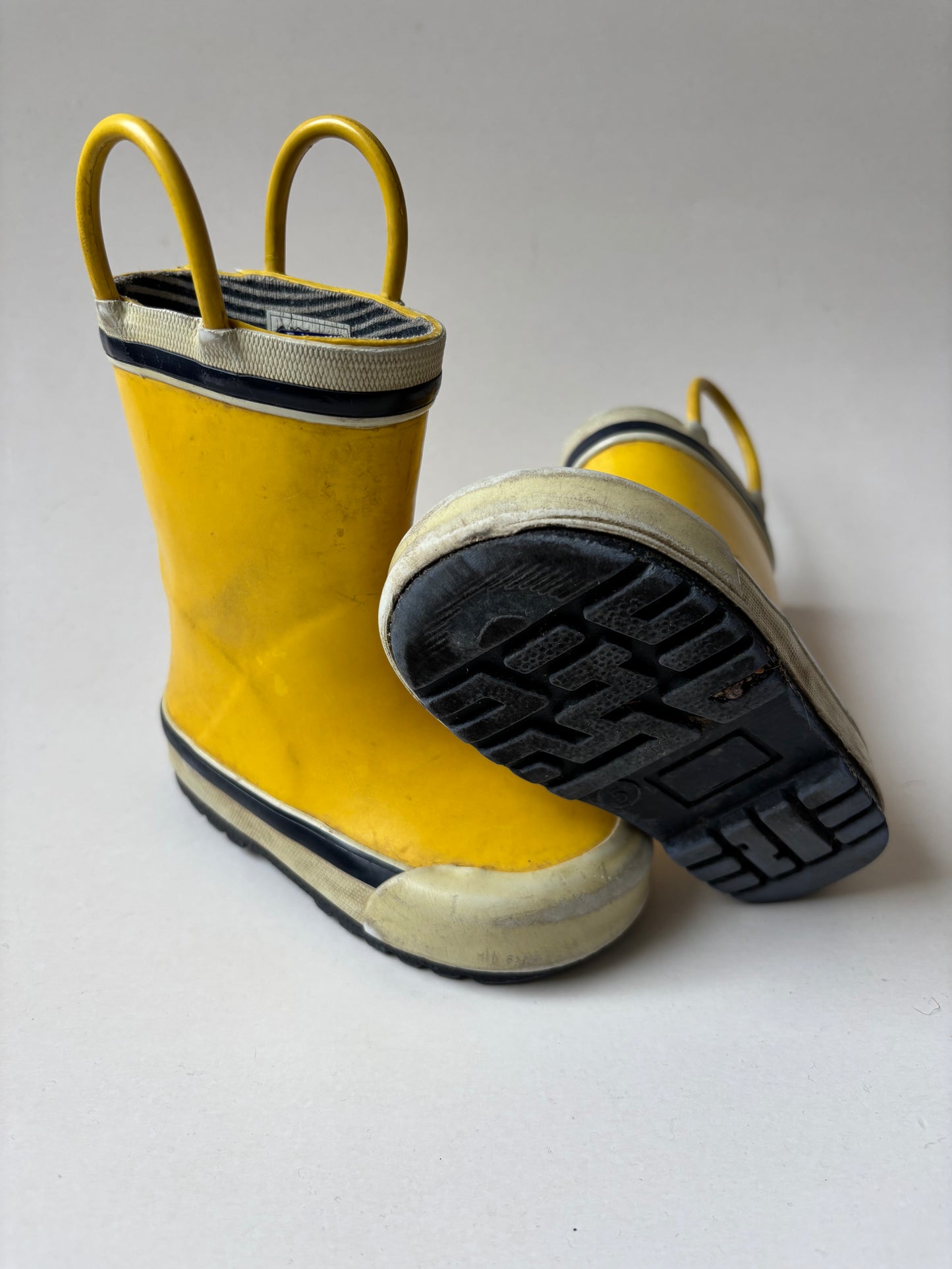 Yellow Rubber Boots