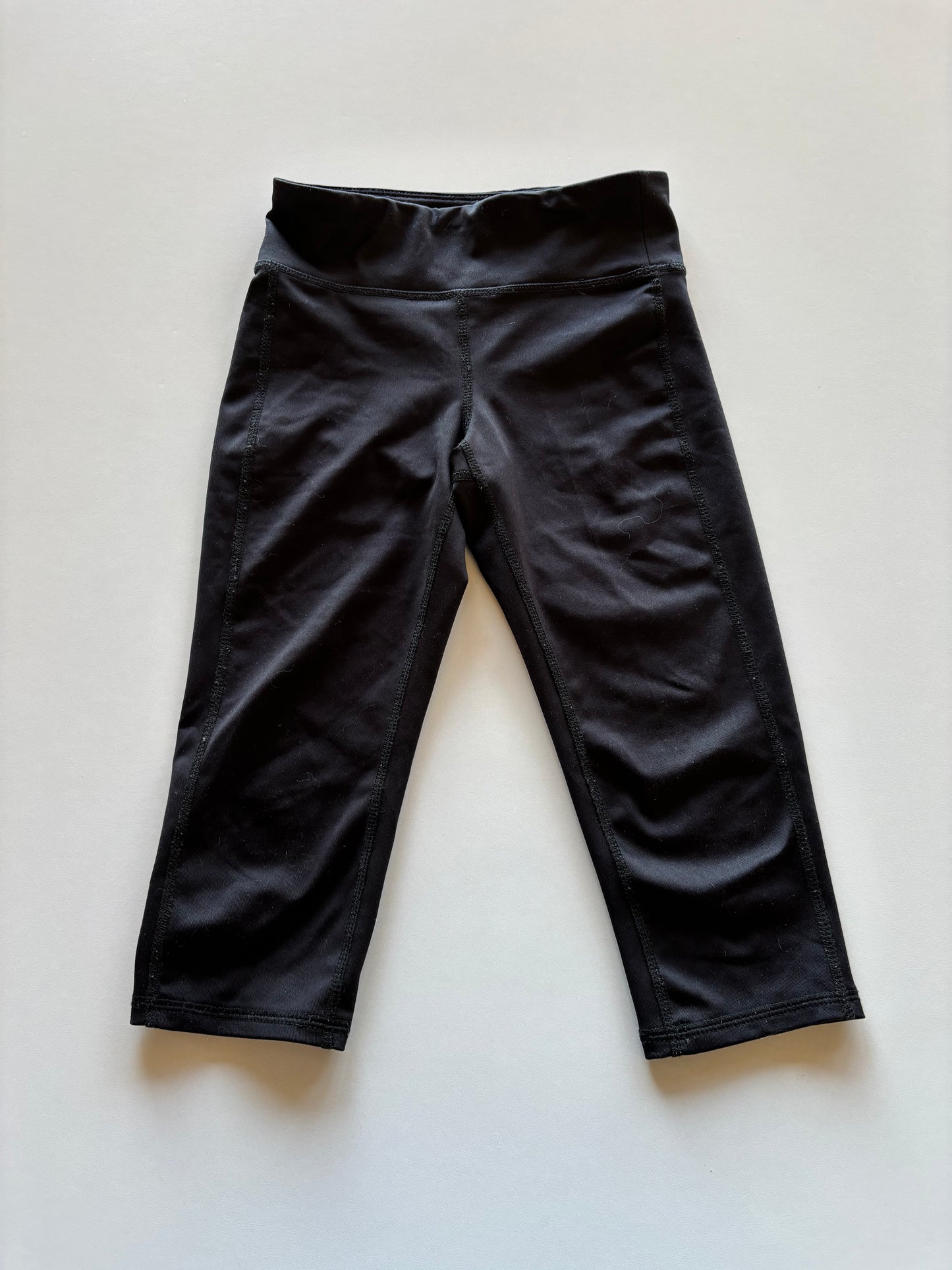 Black Athletic Capris