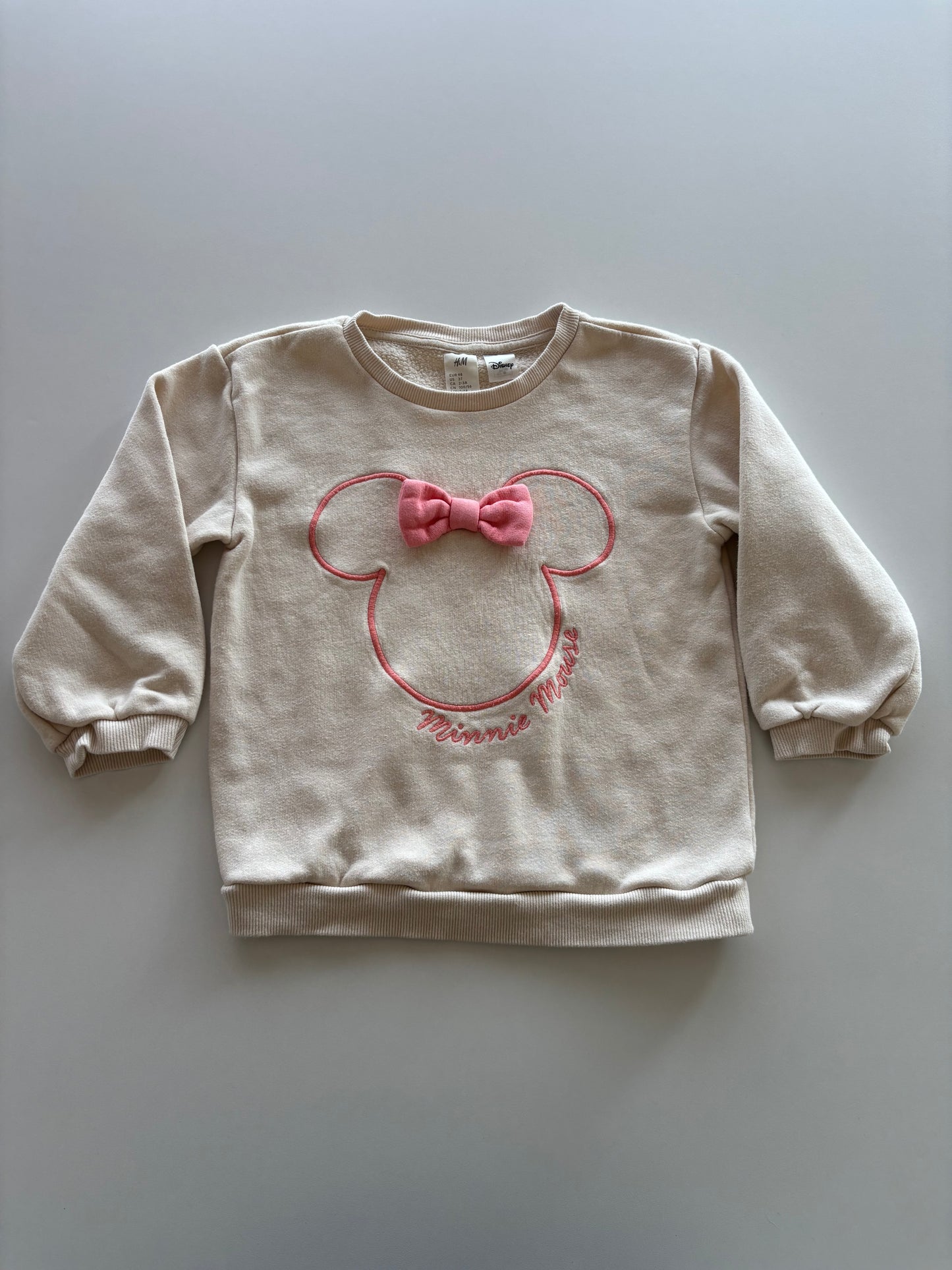 Oatmeal Minnie Mouse Crewneck