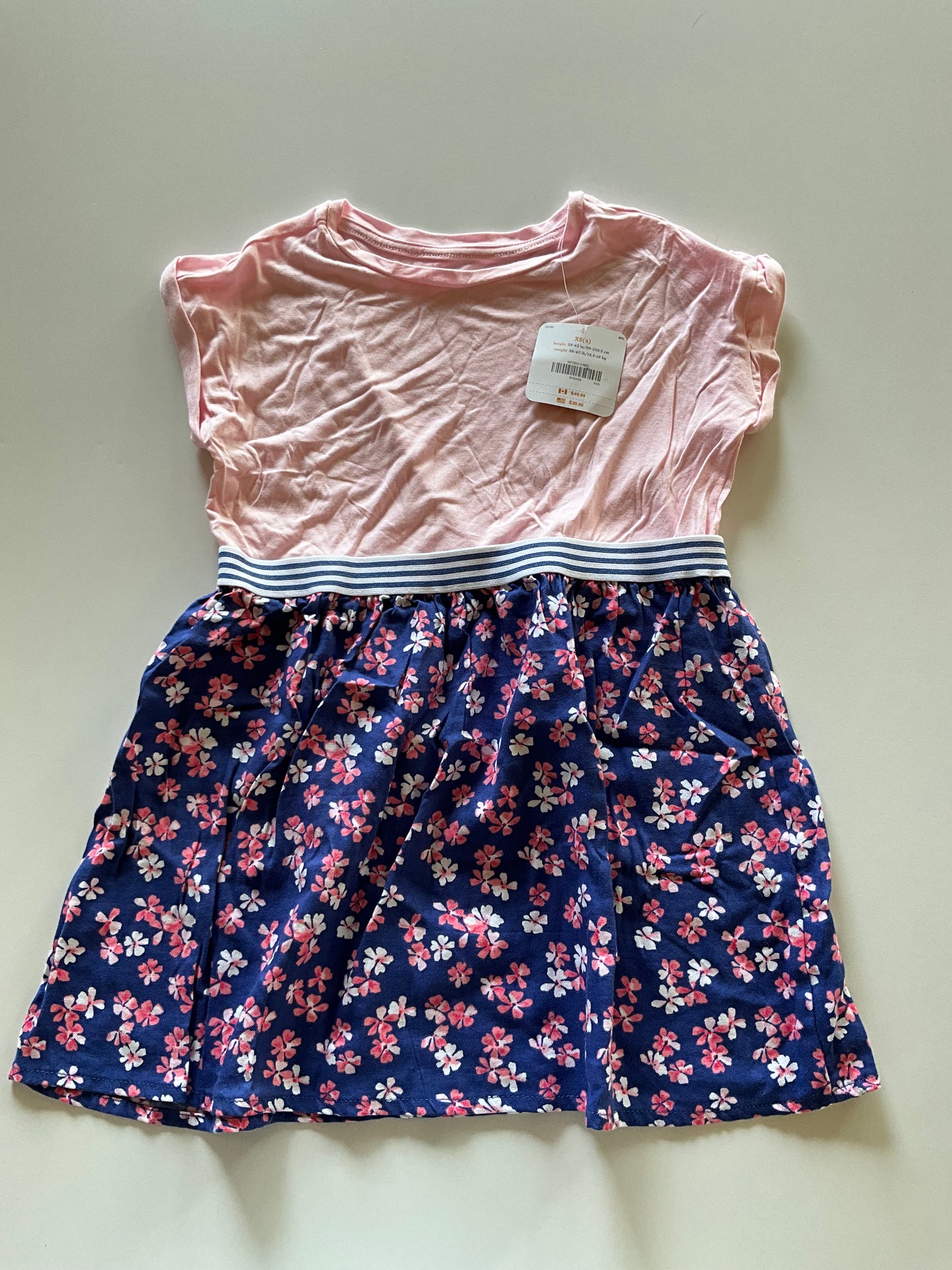 BNWT Pink & Floral Dress