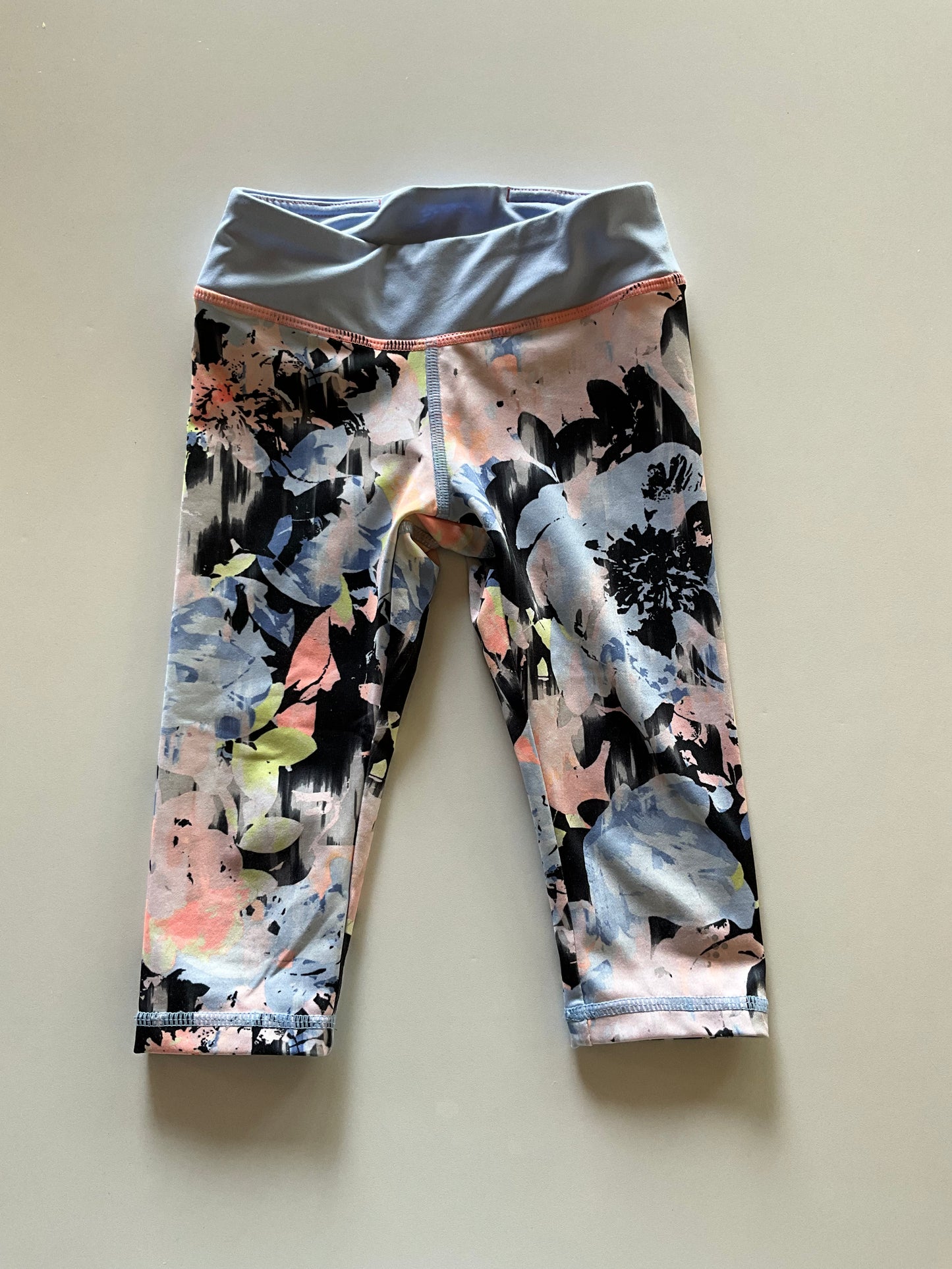 Floral Athletic Capris