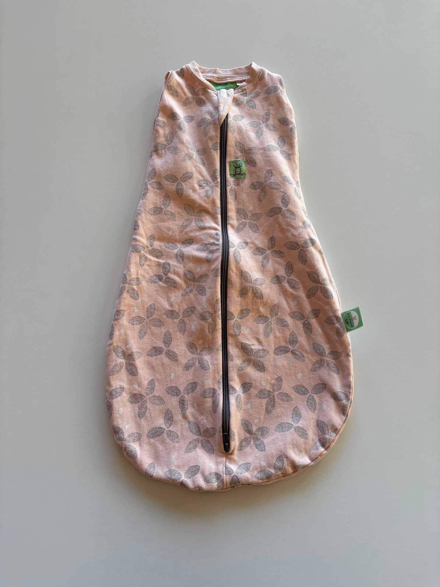 Peach Floral Sleepsack/Swaddle