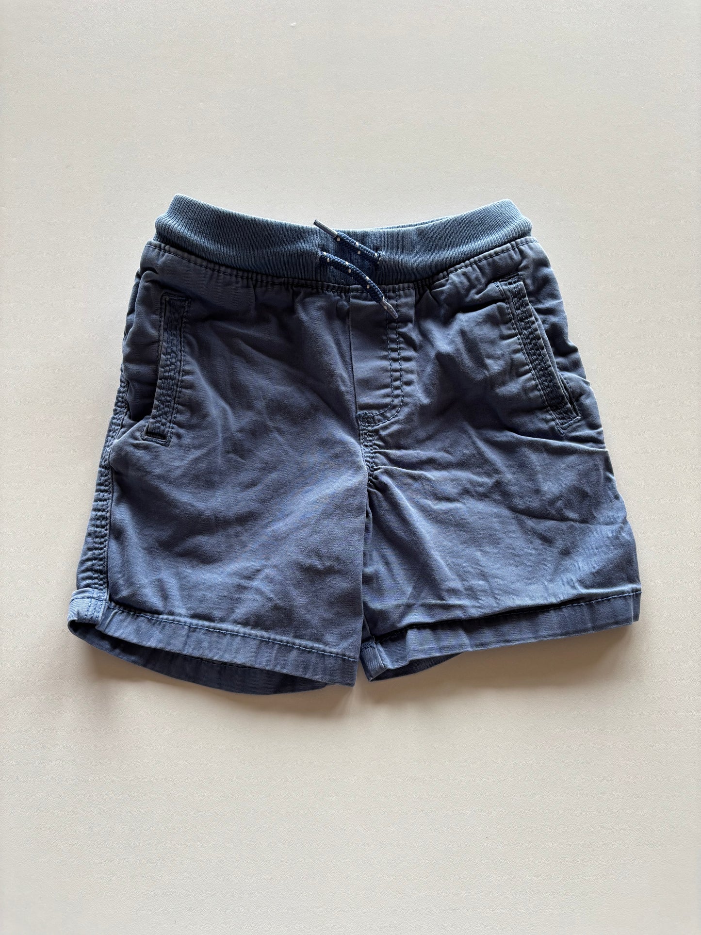 Blue Pull On Shorts