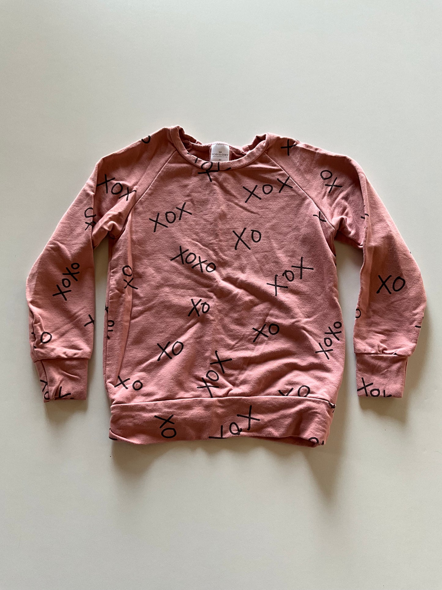 Dusty Rose XO Sweater