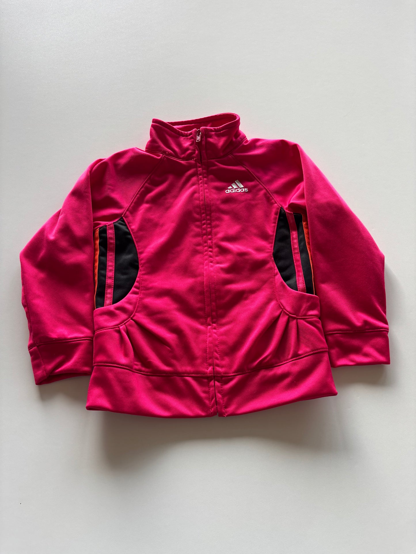 Bright Pink Adidas Zip Up