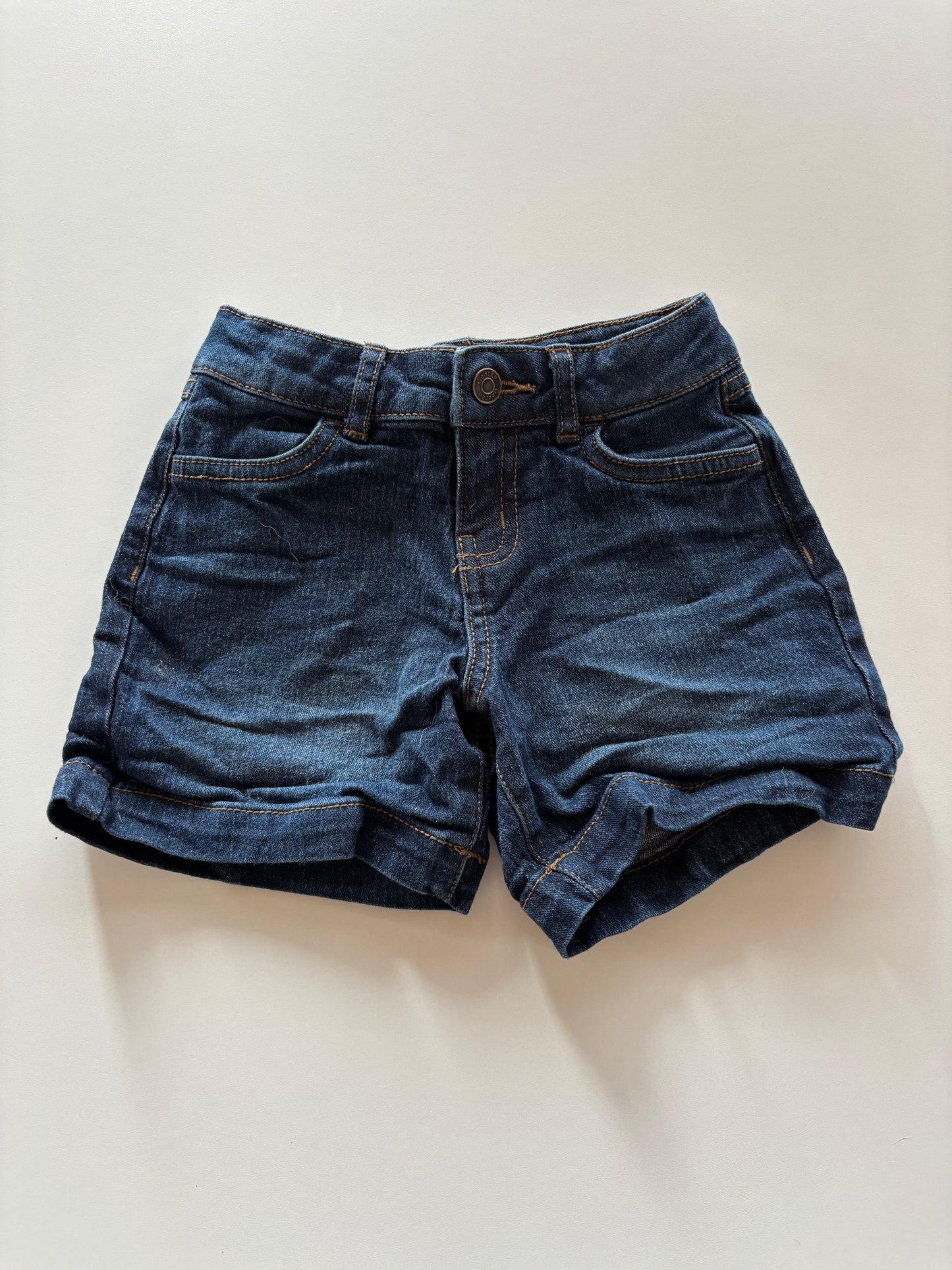 Dark Denim Shorts