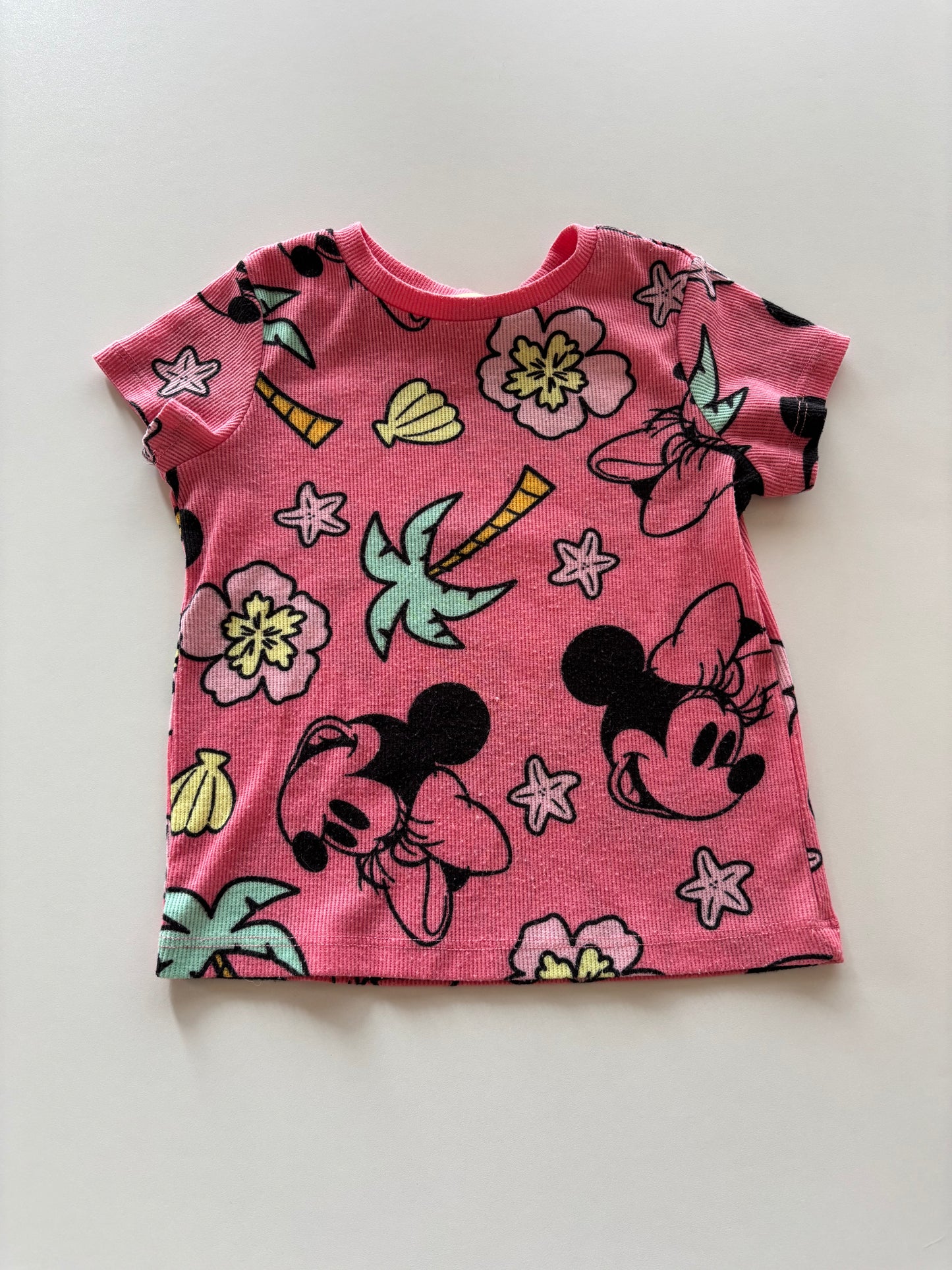 Pink Disney Ribbed Tee