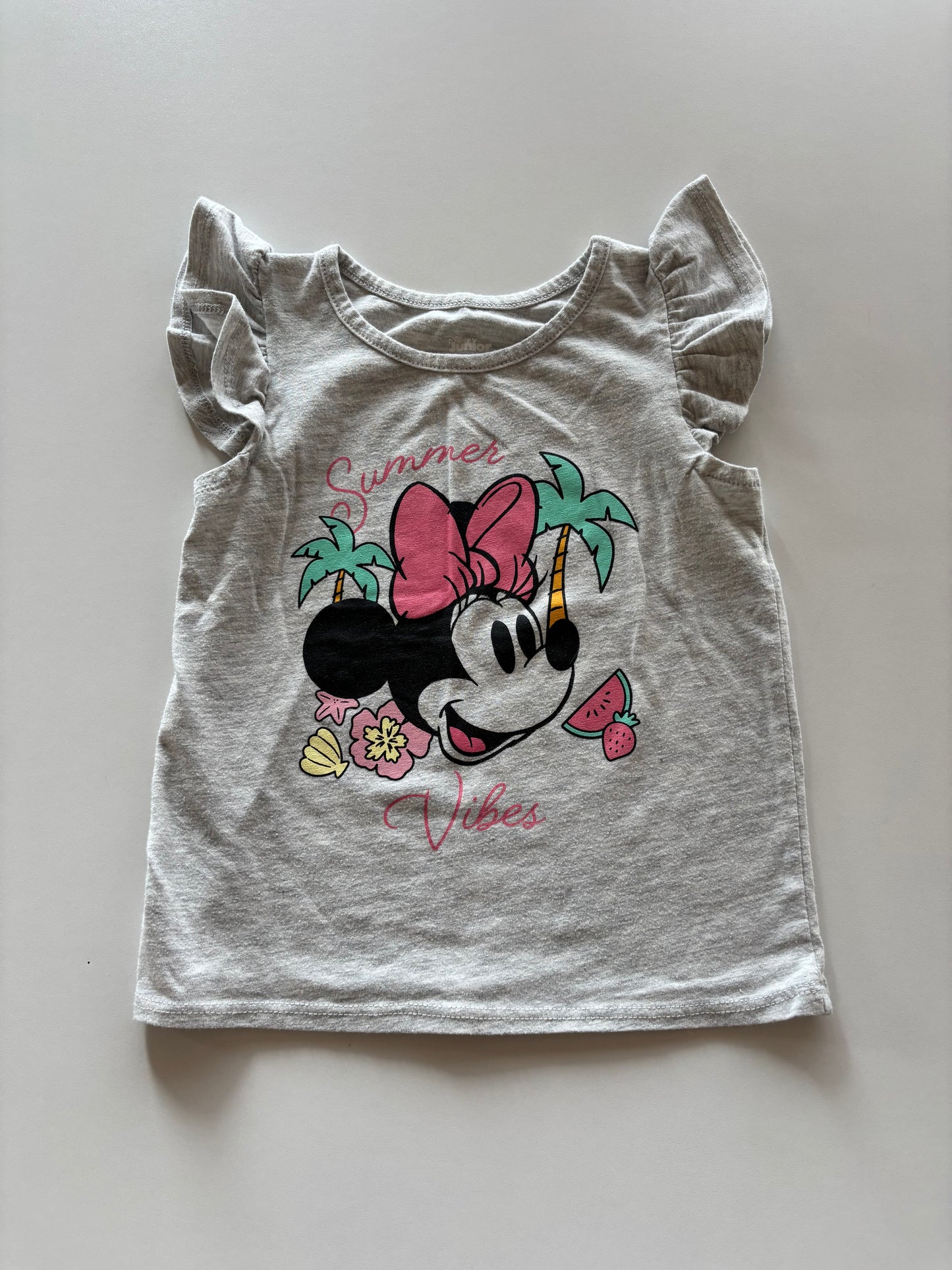 Grey Minnie Summer Vibes Tee