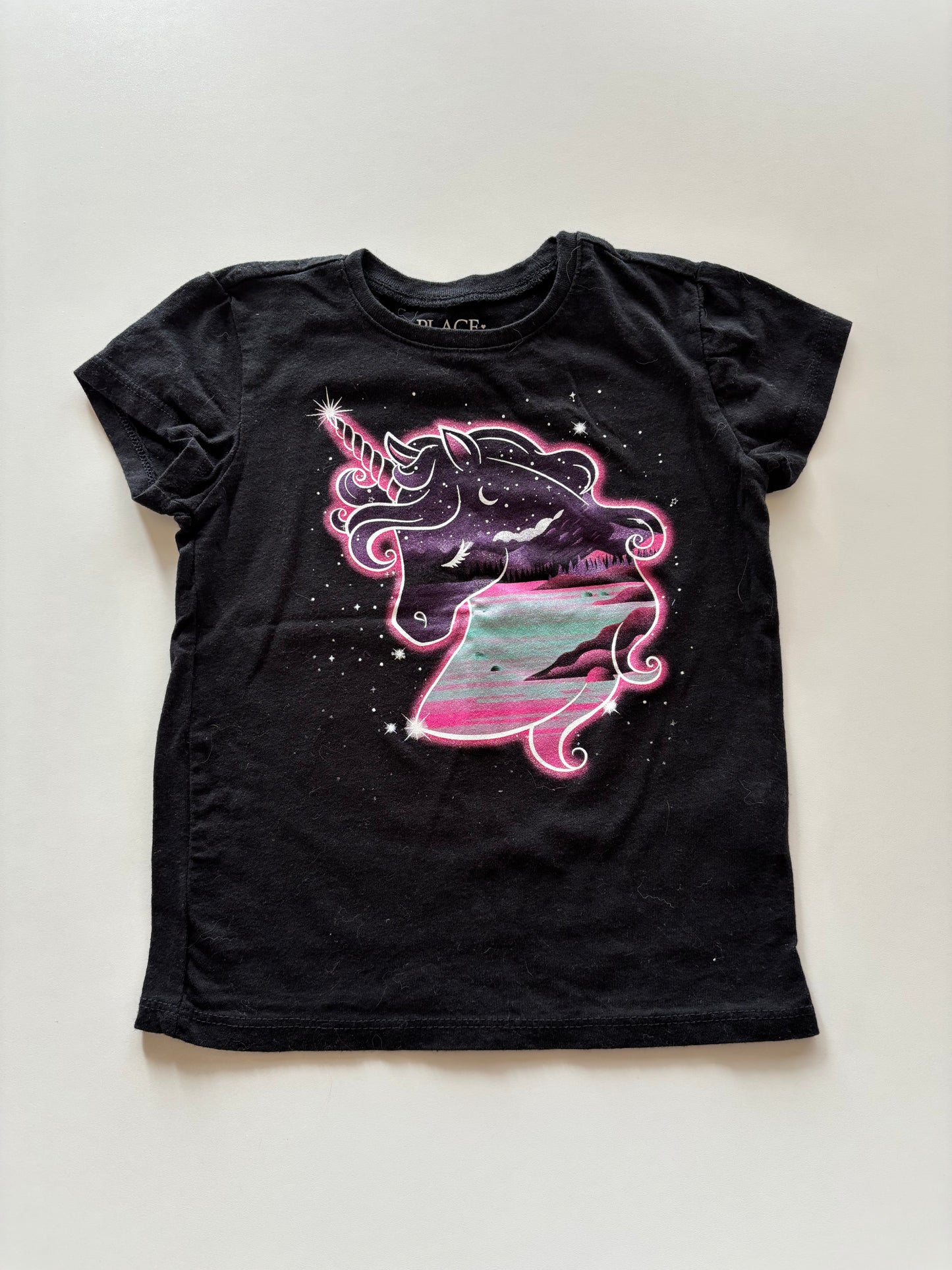 Black Unicorn Scene Tee