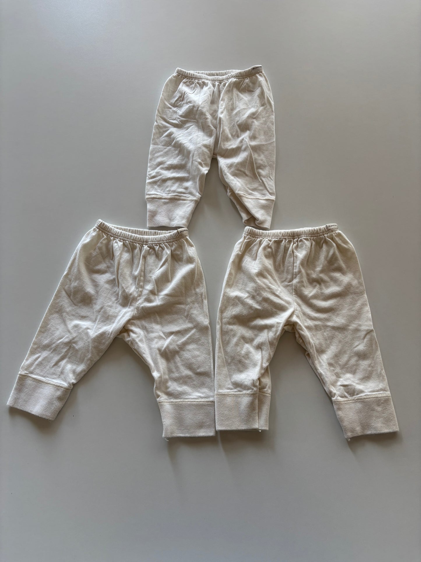 3 Sets Almond Pants