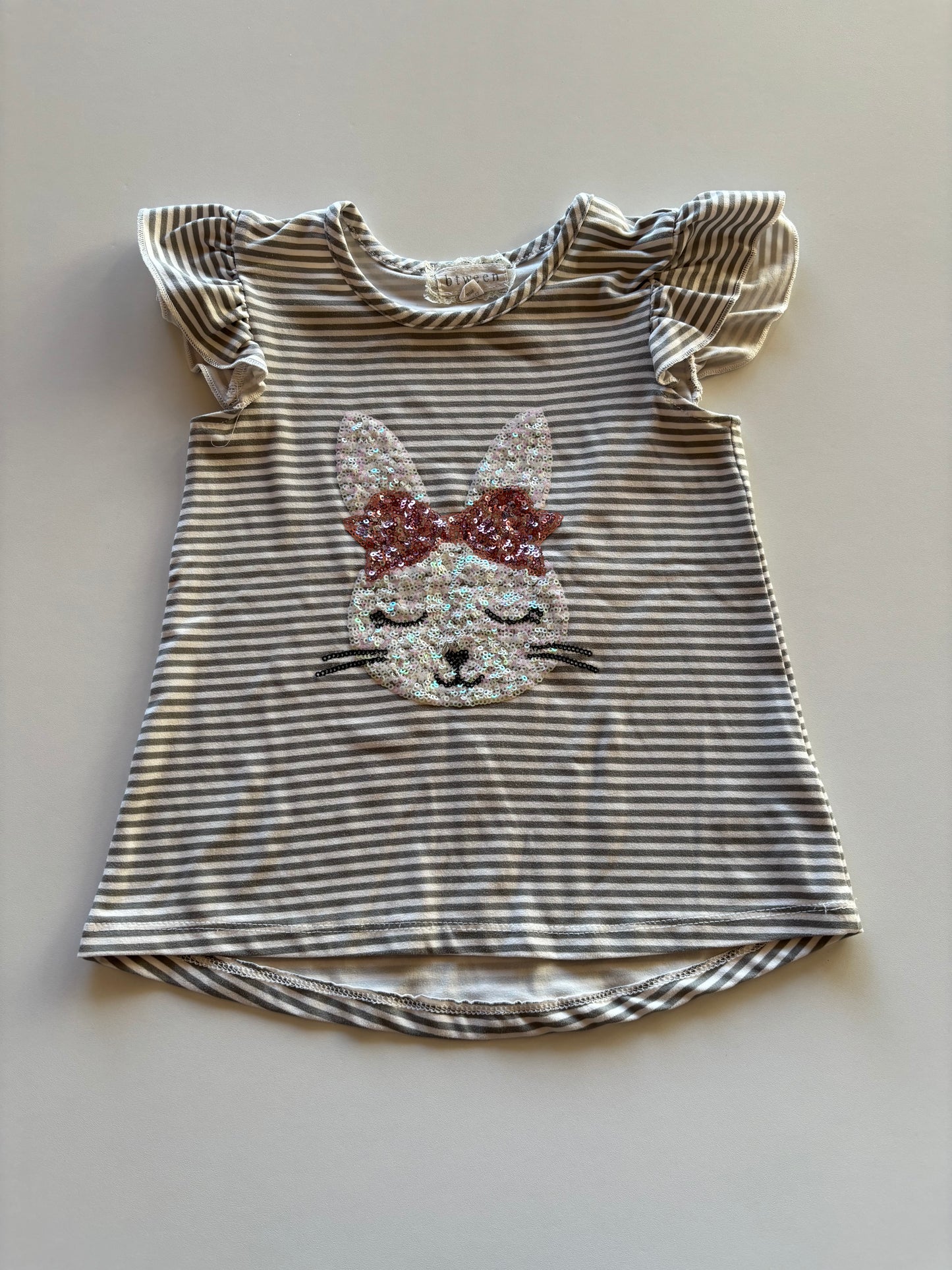Striped Bunny Tee