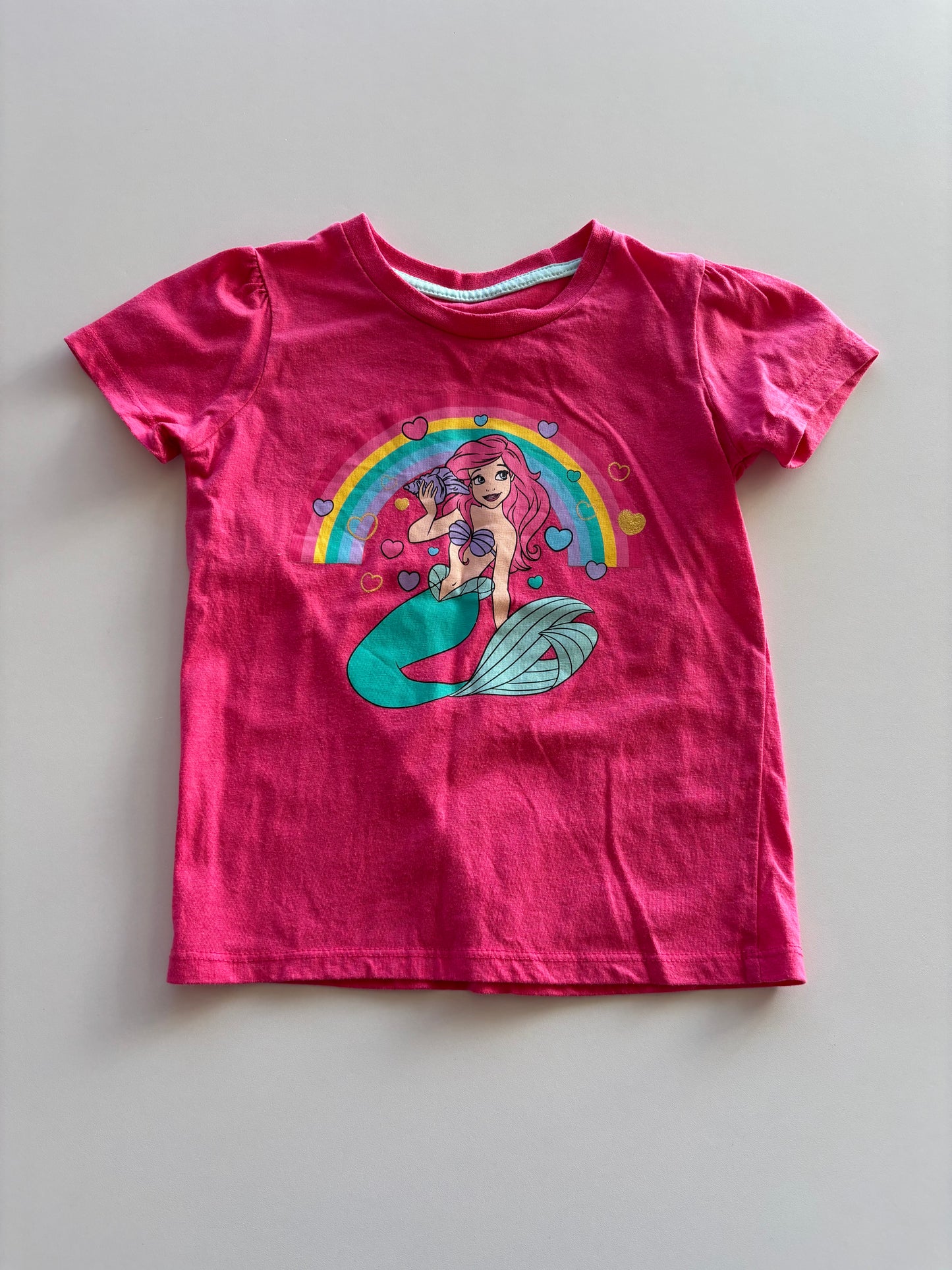 Bright Pink Ariel Tee