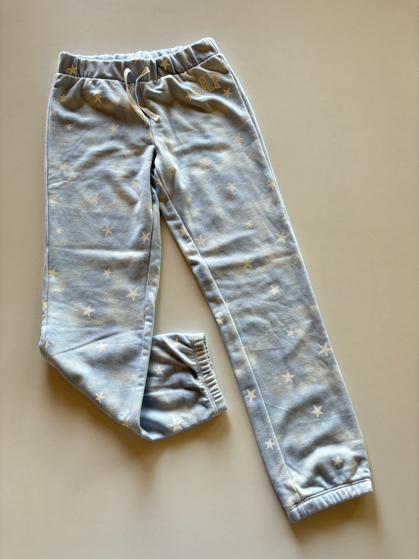 BNWOT Blue Tie Dye Star Joggers