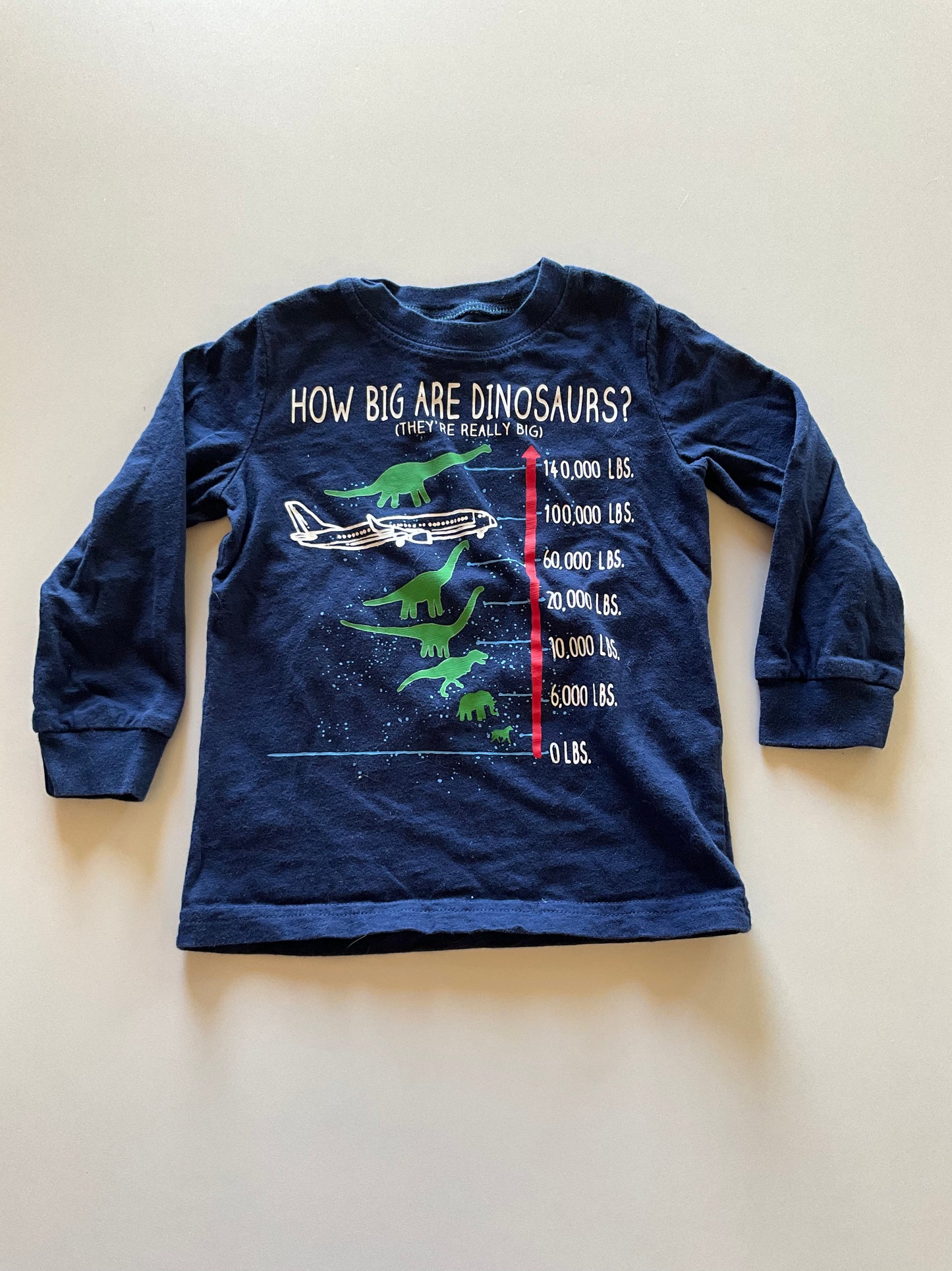 How Big Are Dinosaurs Shirt