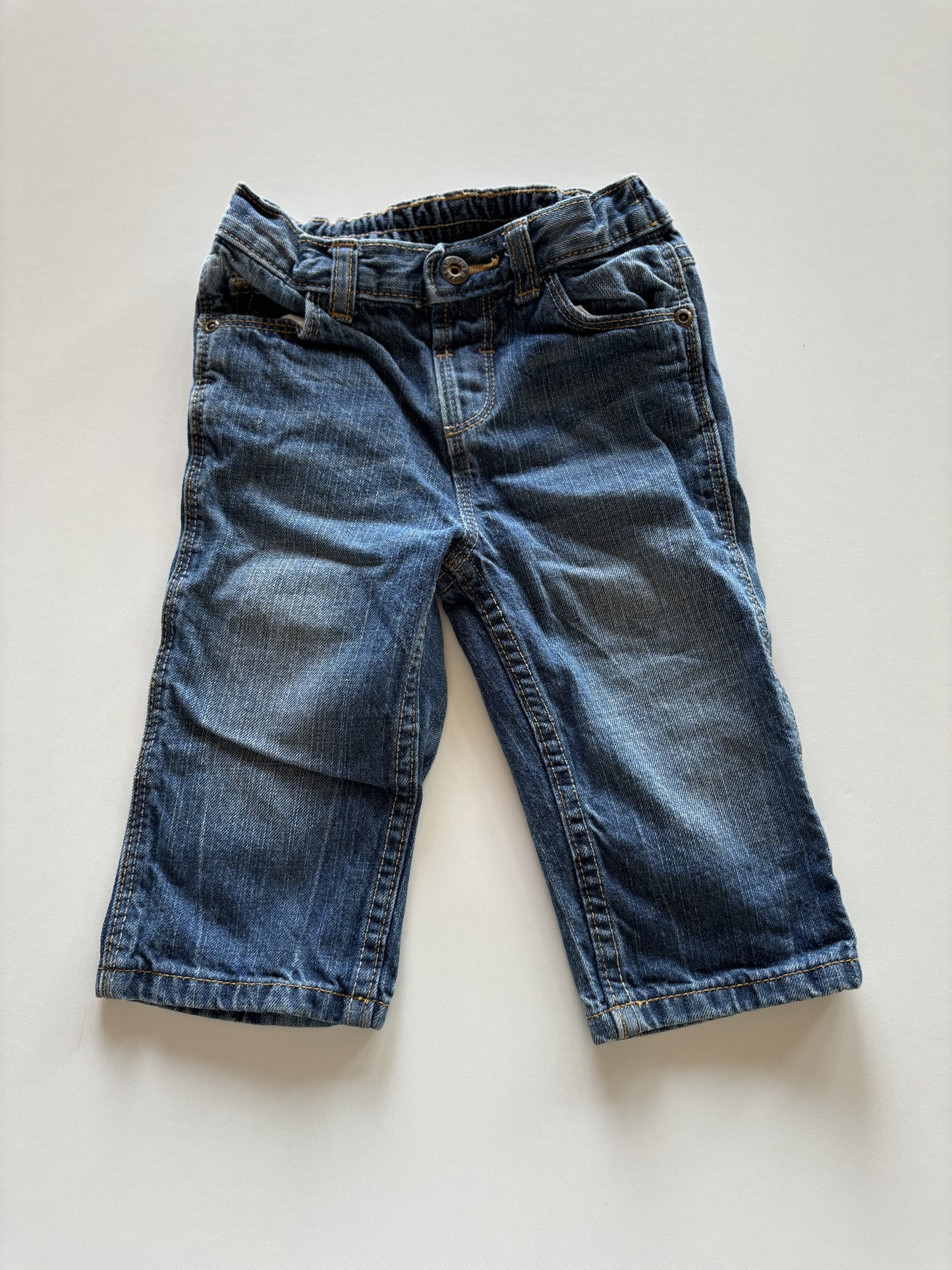 Elastic Waist Denim