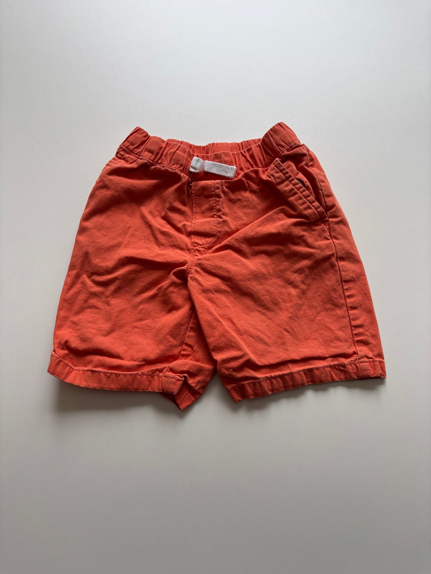 Orange Khaki Shorts
