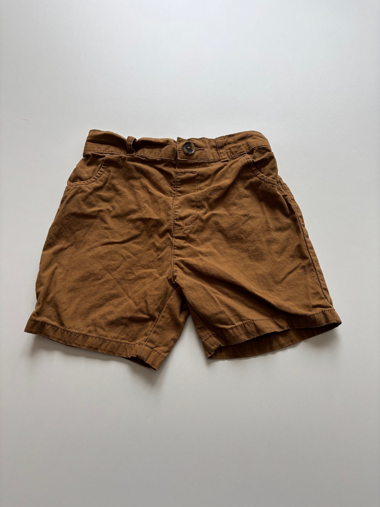 Brown Khaki Shorts