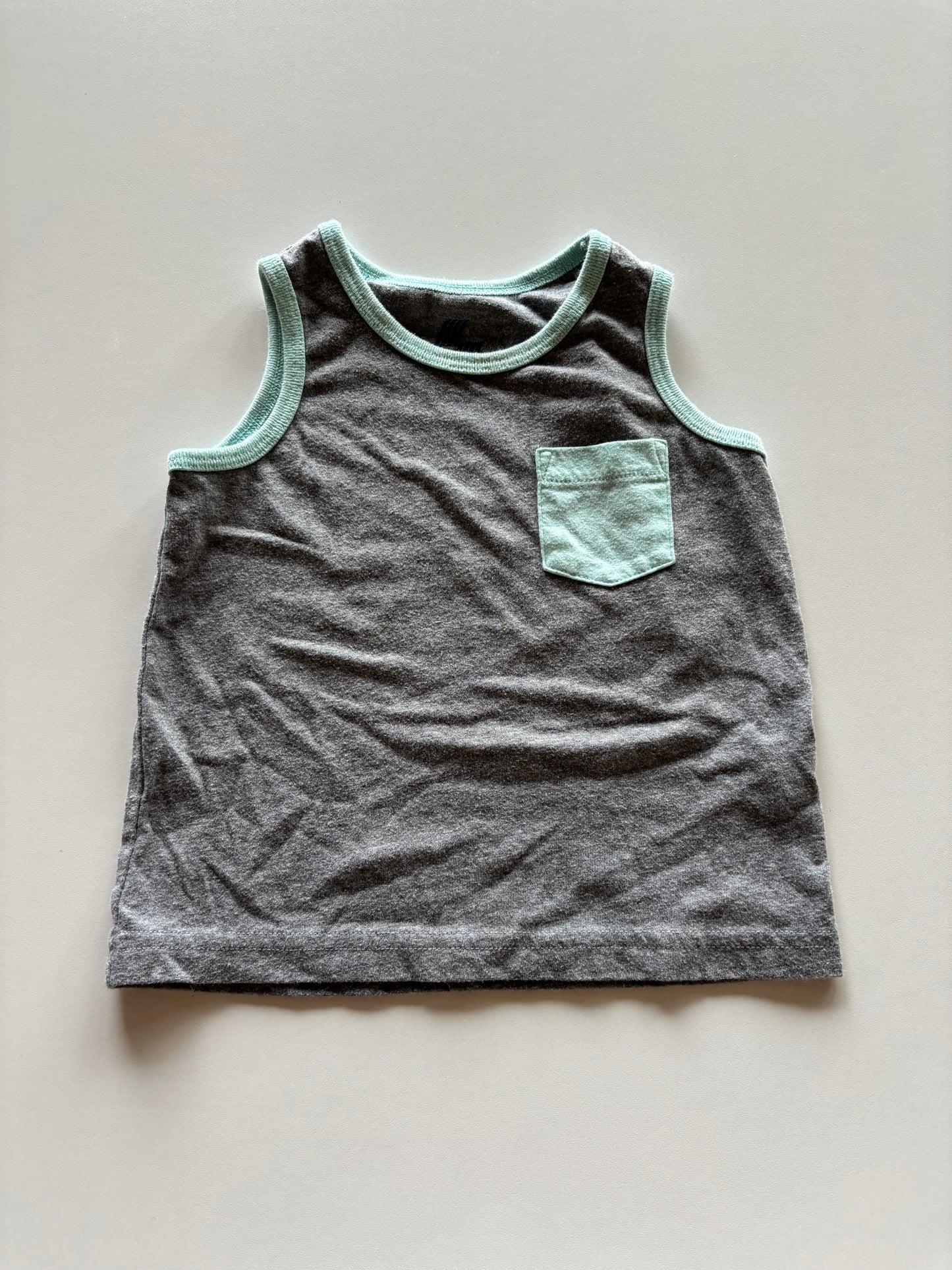 Grey & Mint Tank