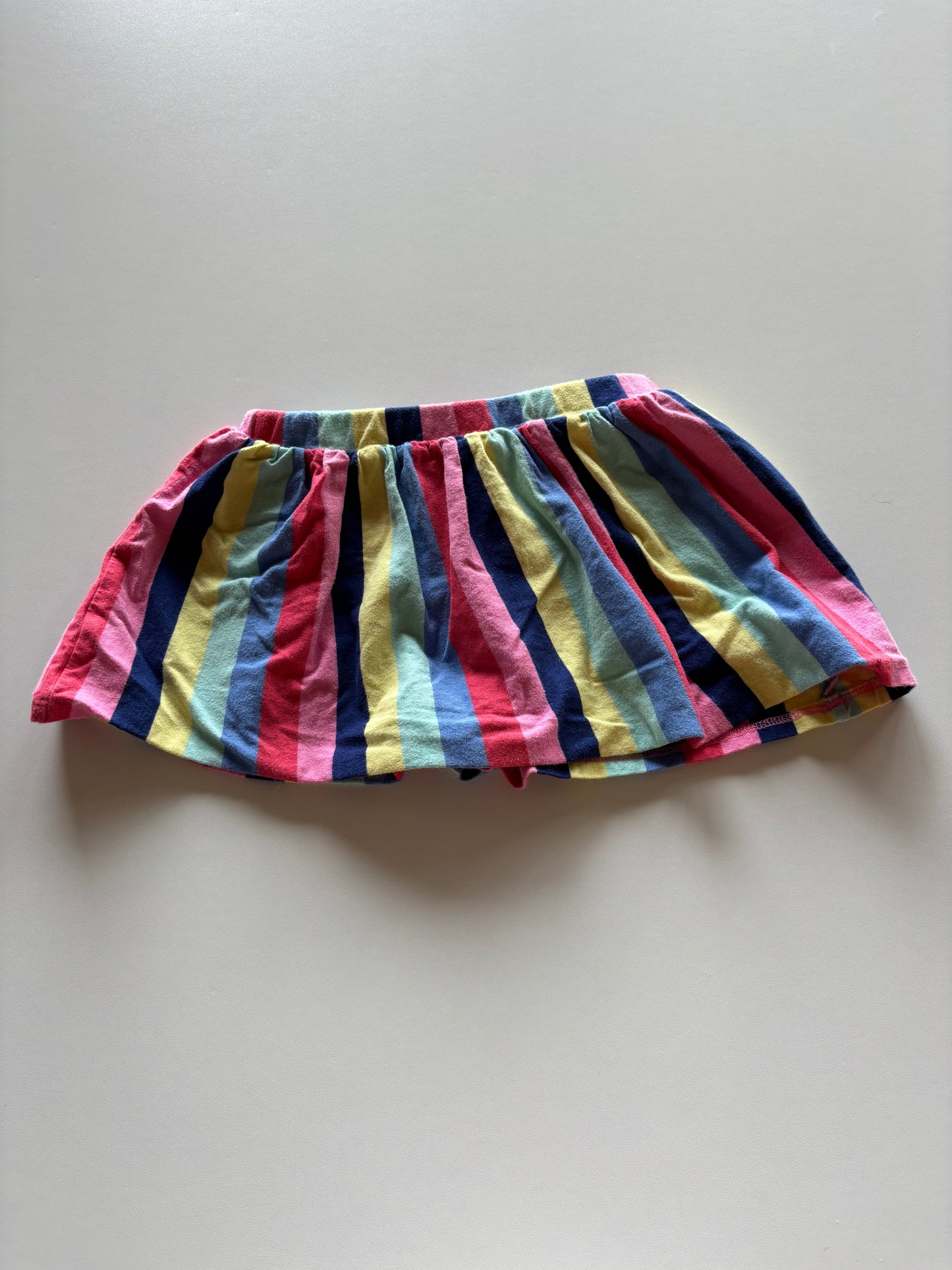 Colourful Striped Skort