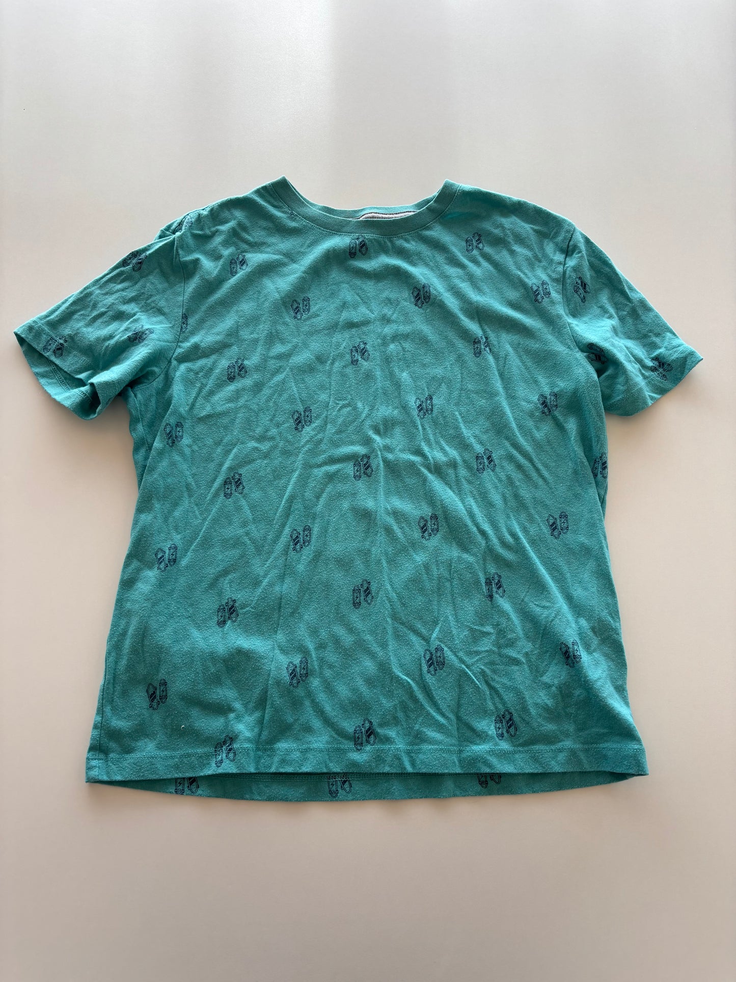 Teal Skateboard Tee