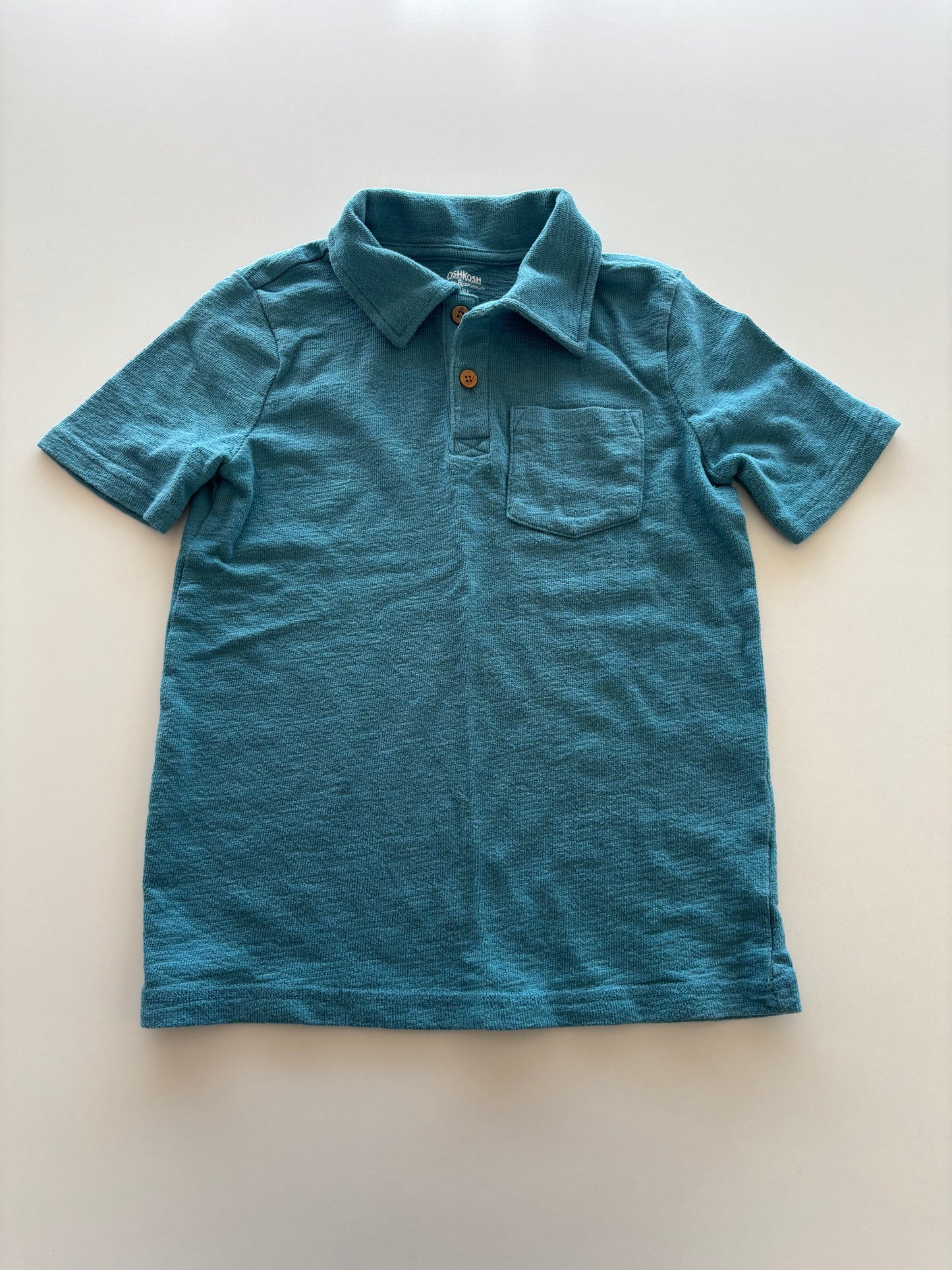 Dark Teal Polo Tee