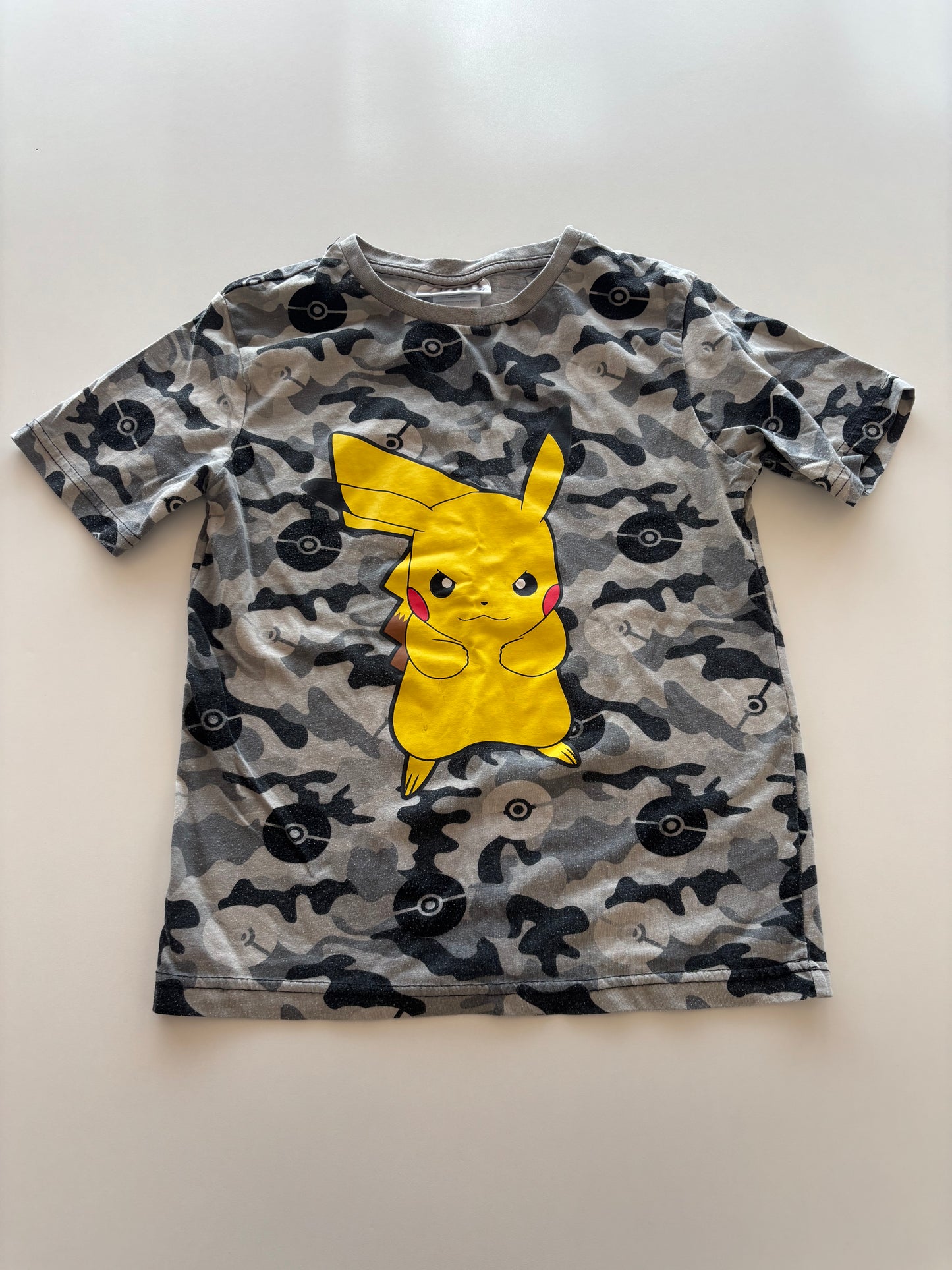 Grey Camo Pikachu Tee