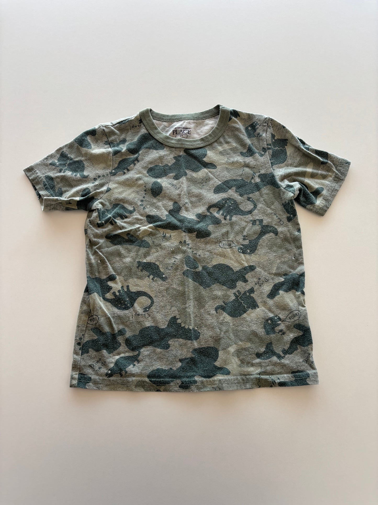 Green Camo Dino Tee