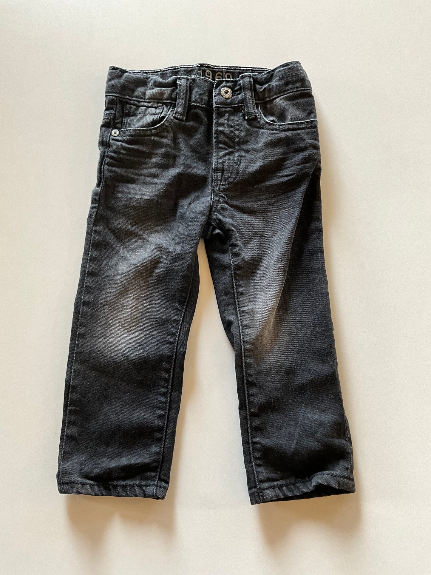 Faded Black Denim