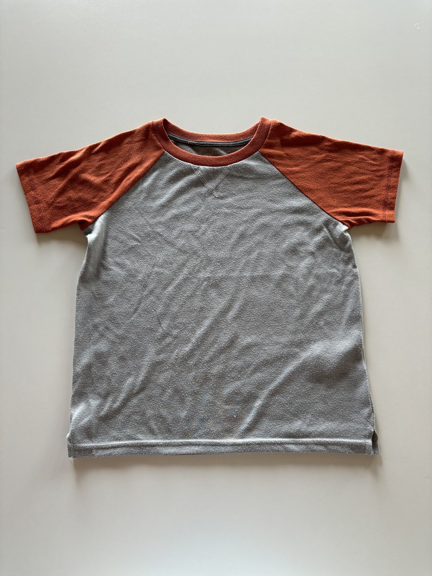 Orange & Grey Tee