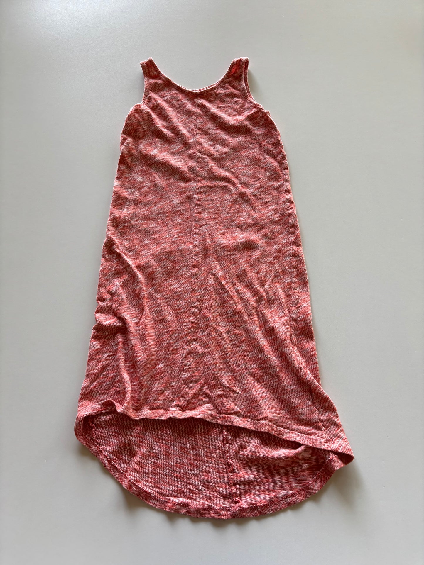 Orange Melange Midi Dress