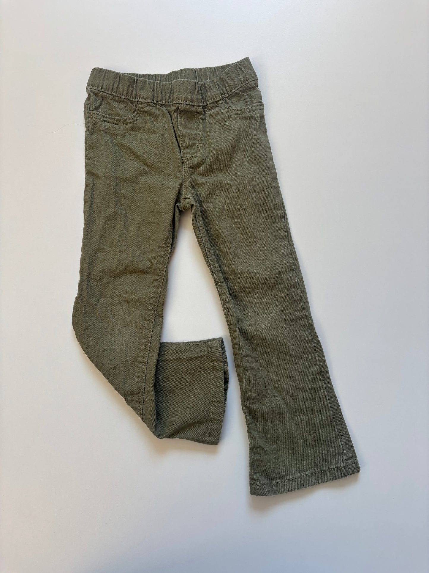 Olive Pull On Denim