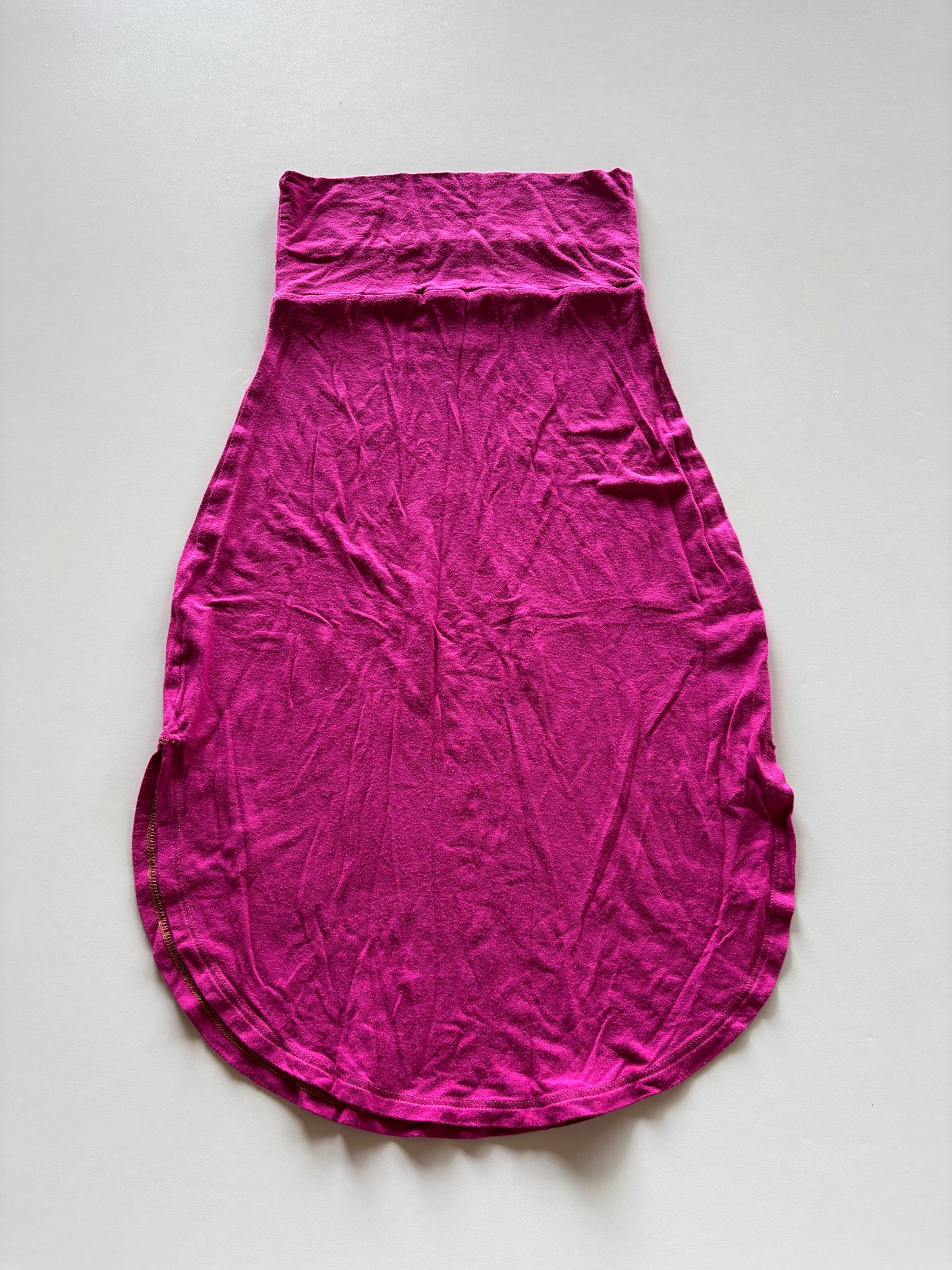 Magenta Maxi Skirt