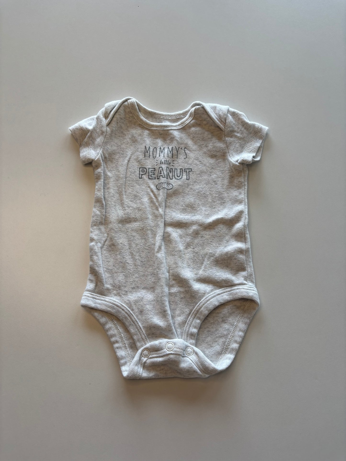 Grey Mommy's Little Peanut Onesie