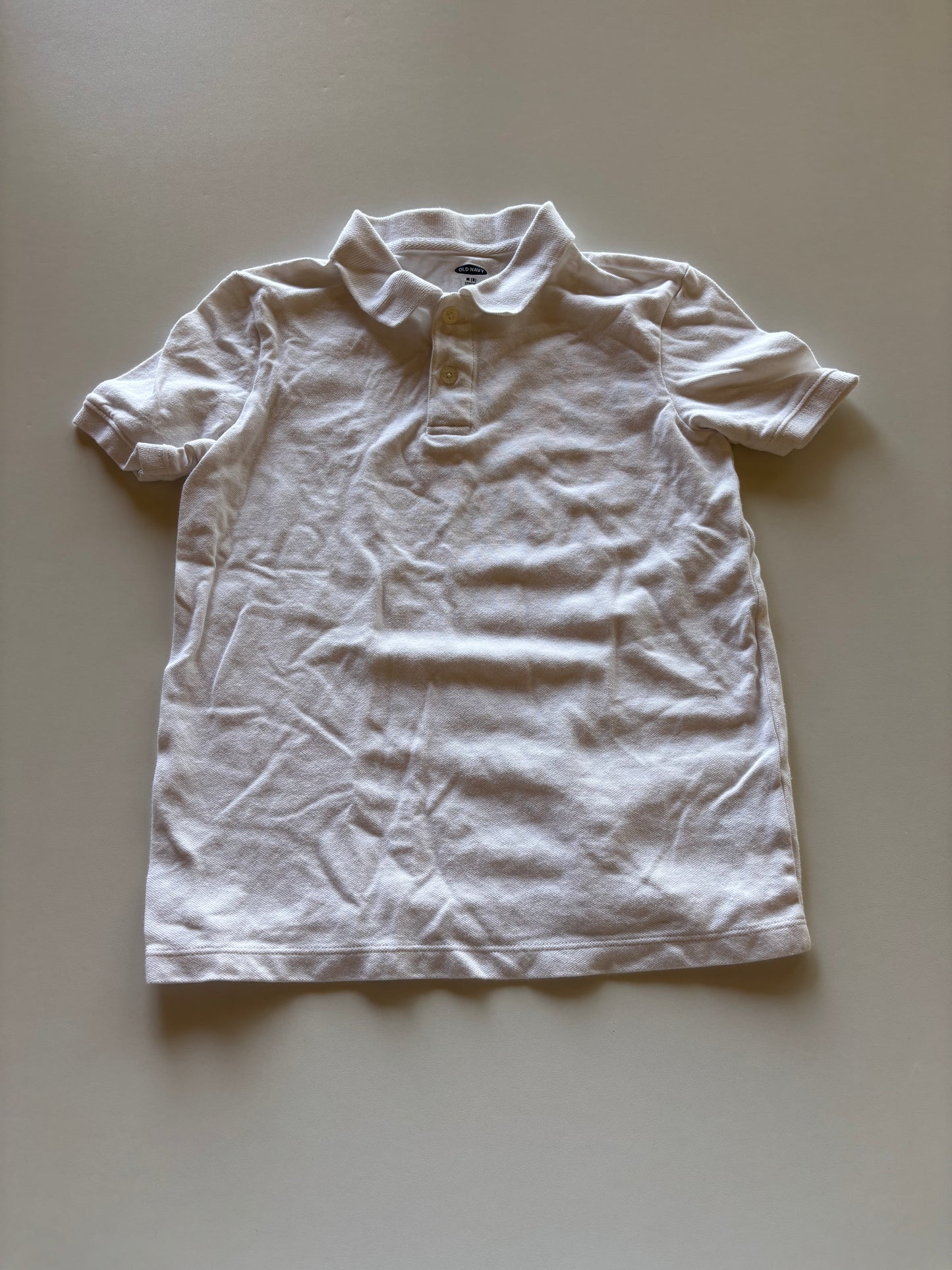 White Polo Tee
