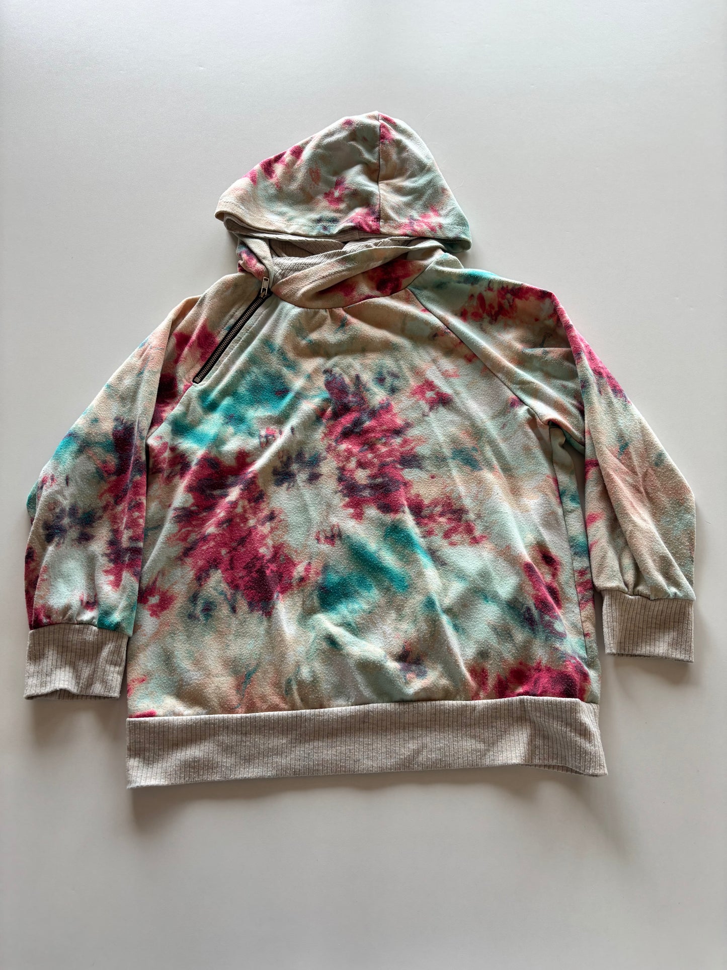 Double Hood Tie Dye Hoodie