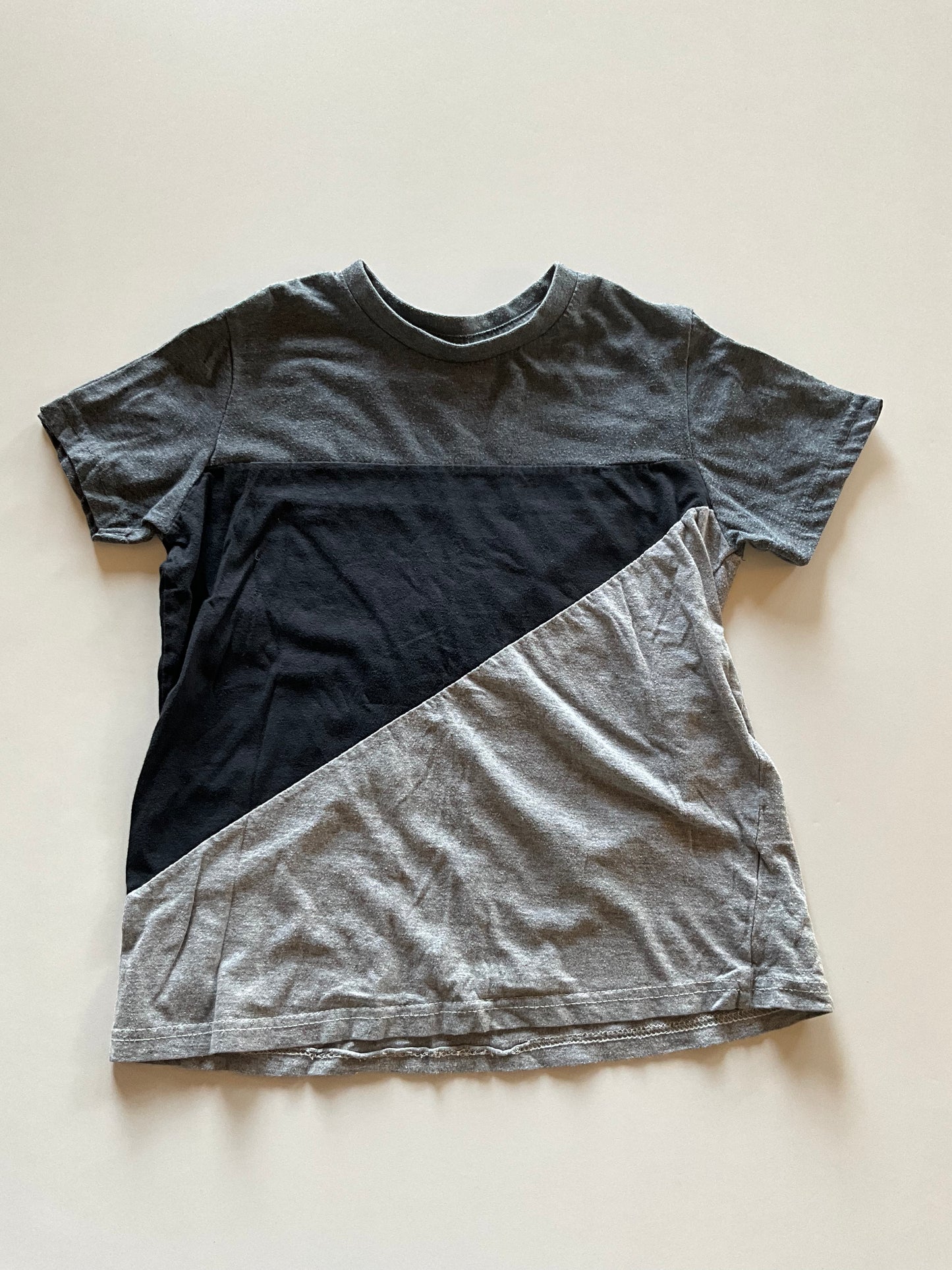 Asymmetrical Colourblock Tee