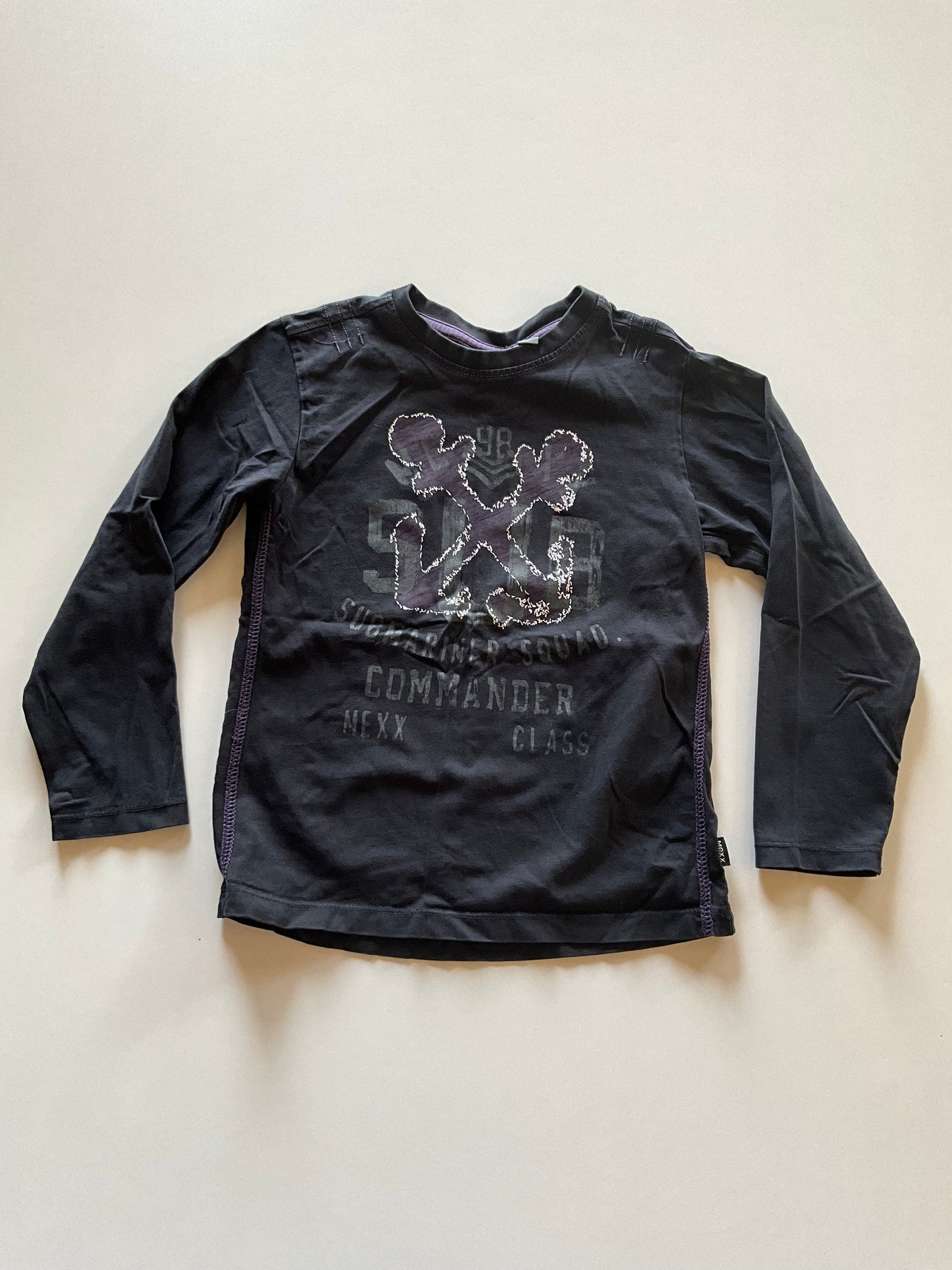 Black & Purple Long Sleeve