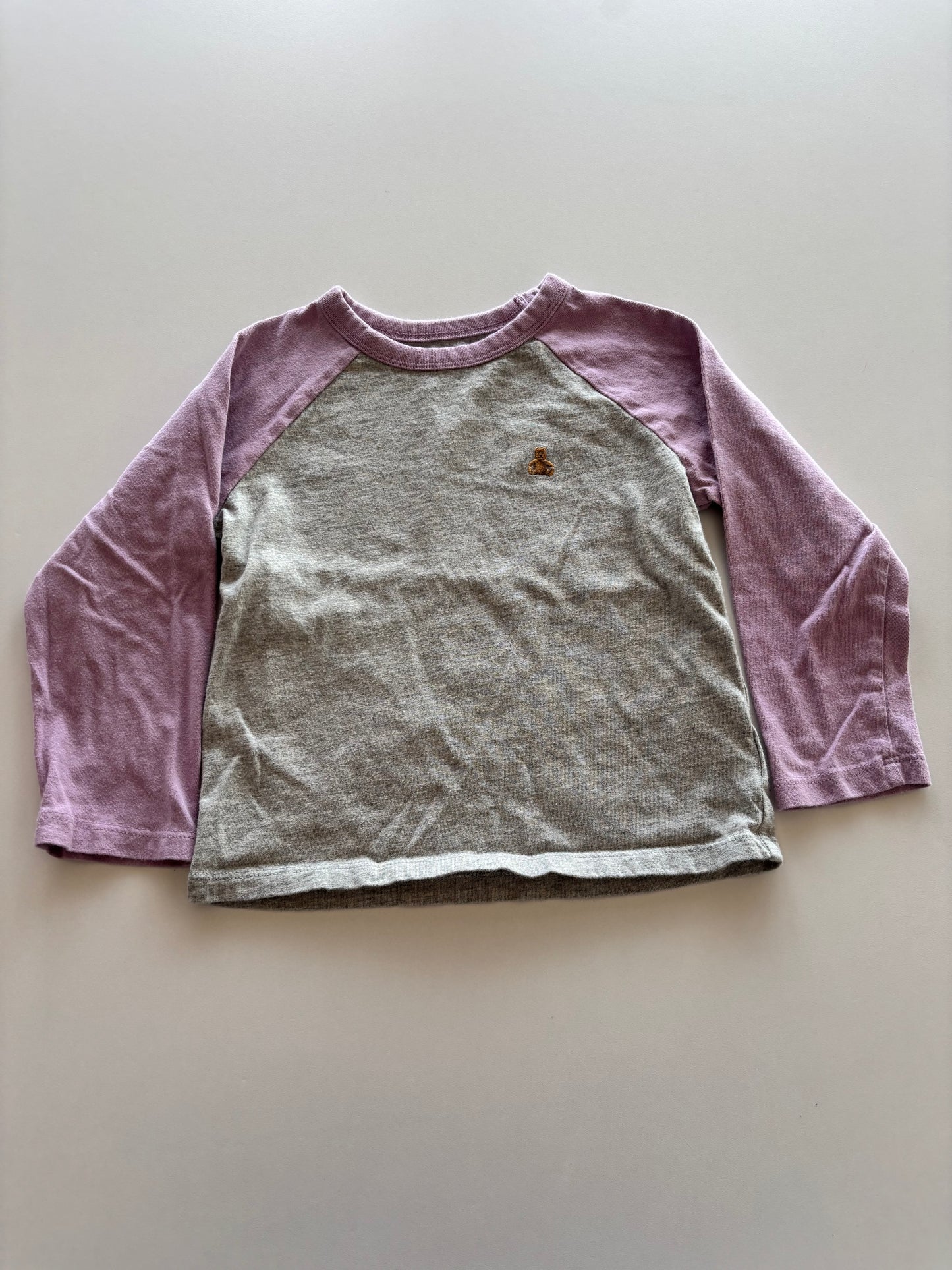 Grey & Purple Shirt