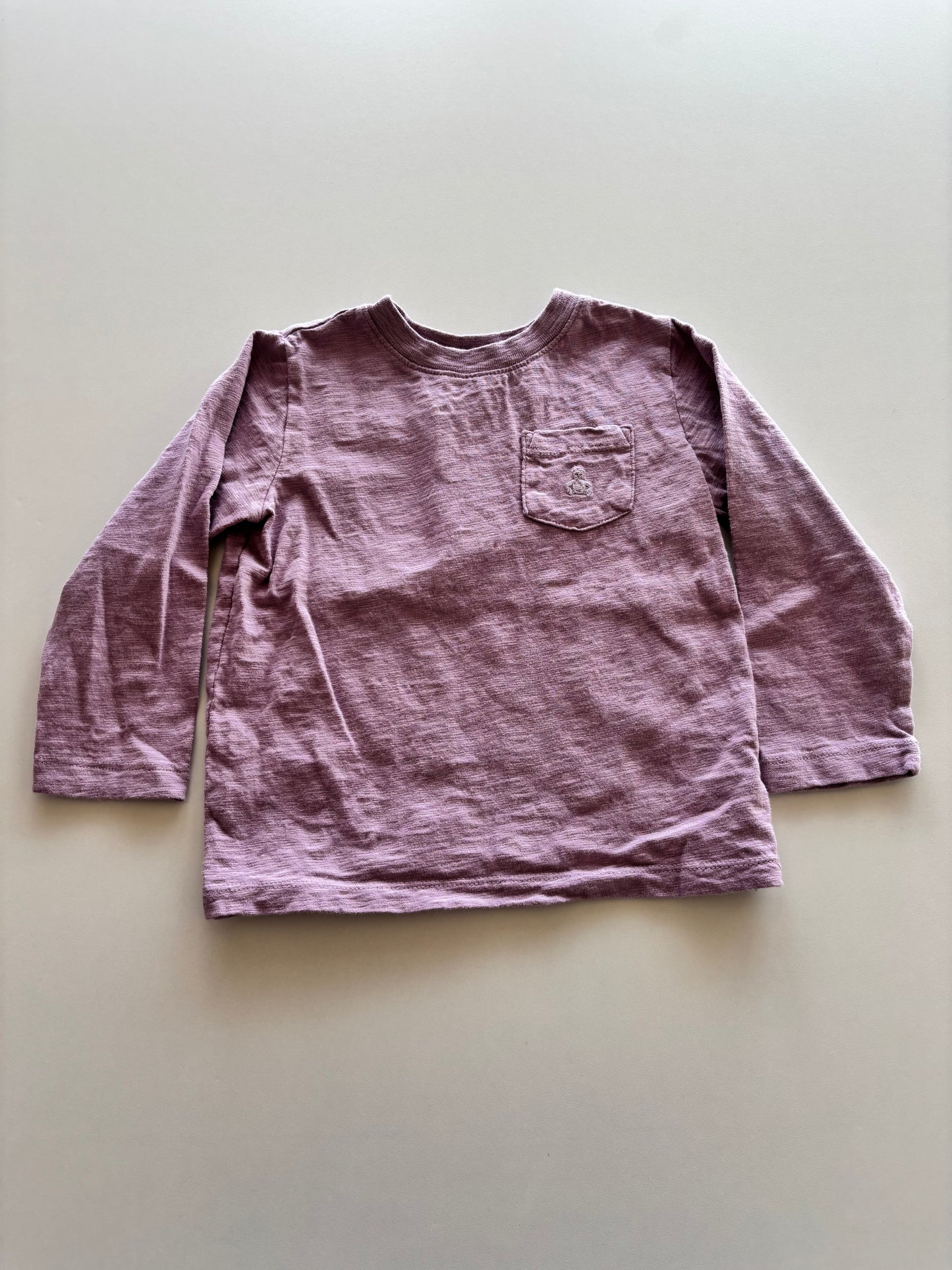 Purple Pocket Shirt