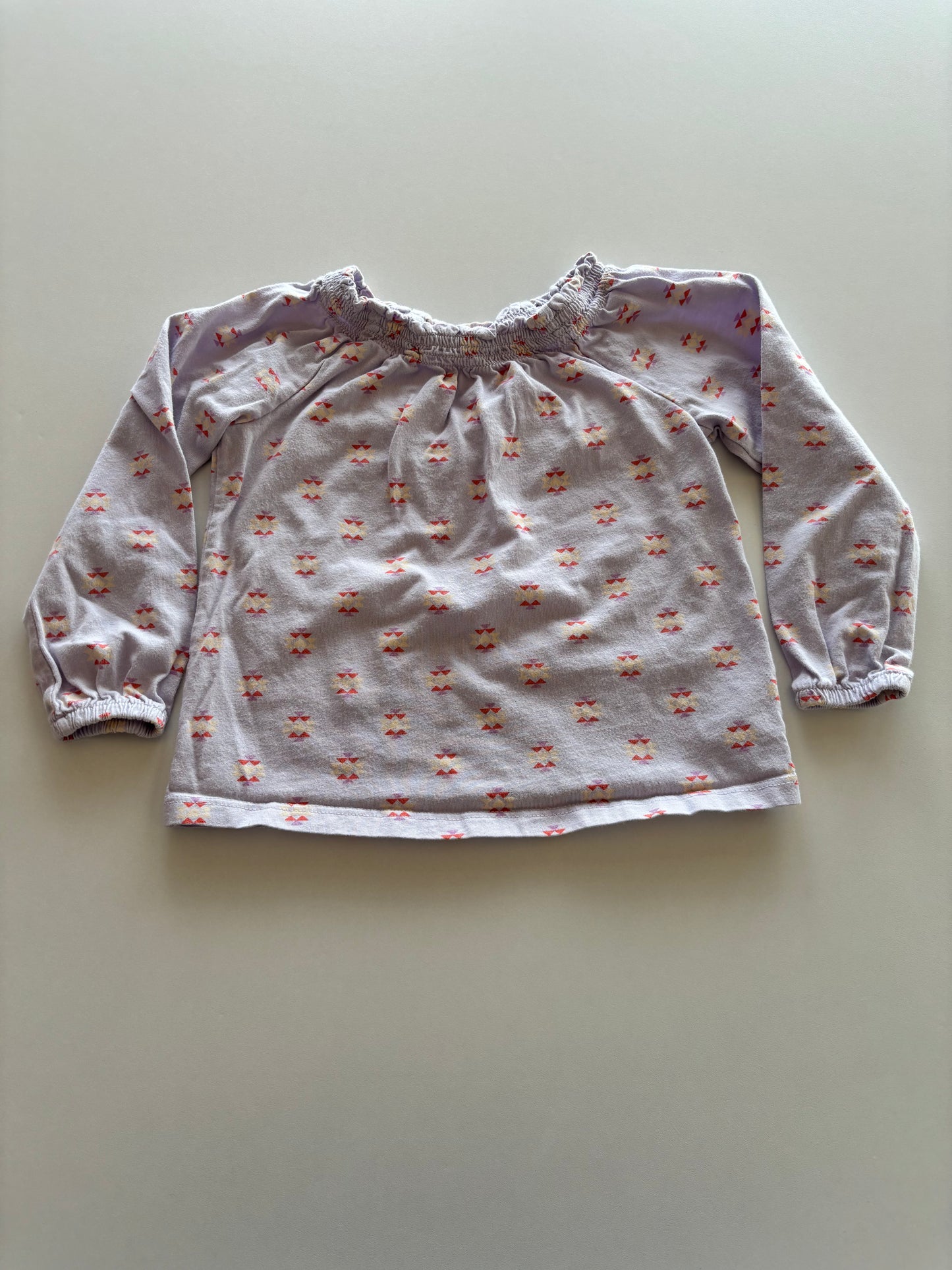 Purple Patterned Shirt