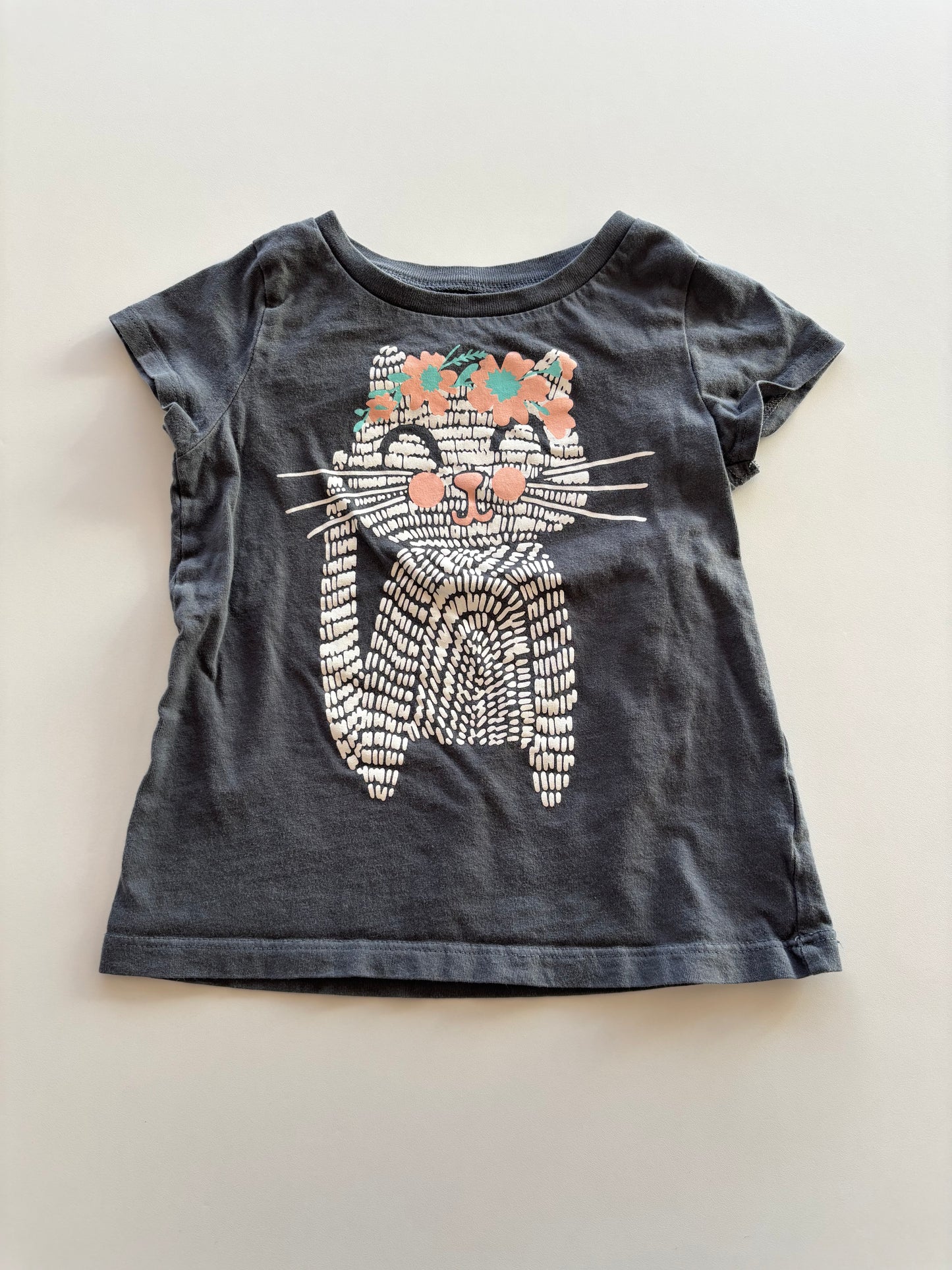 Charcoal Cat Tee