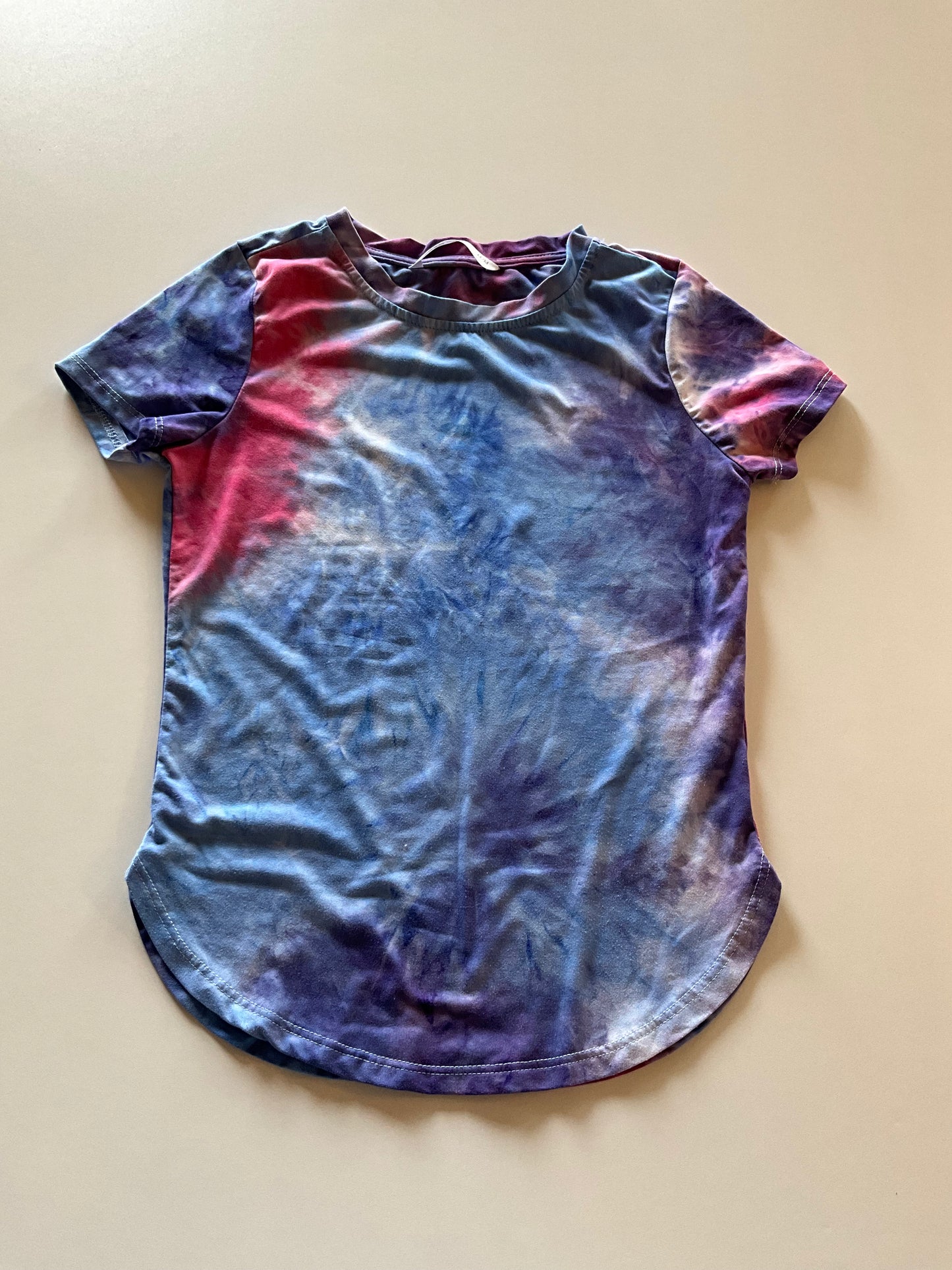 Blue Tie Dye Tee